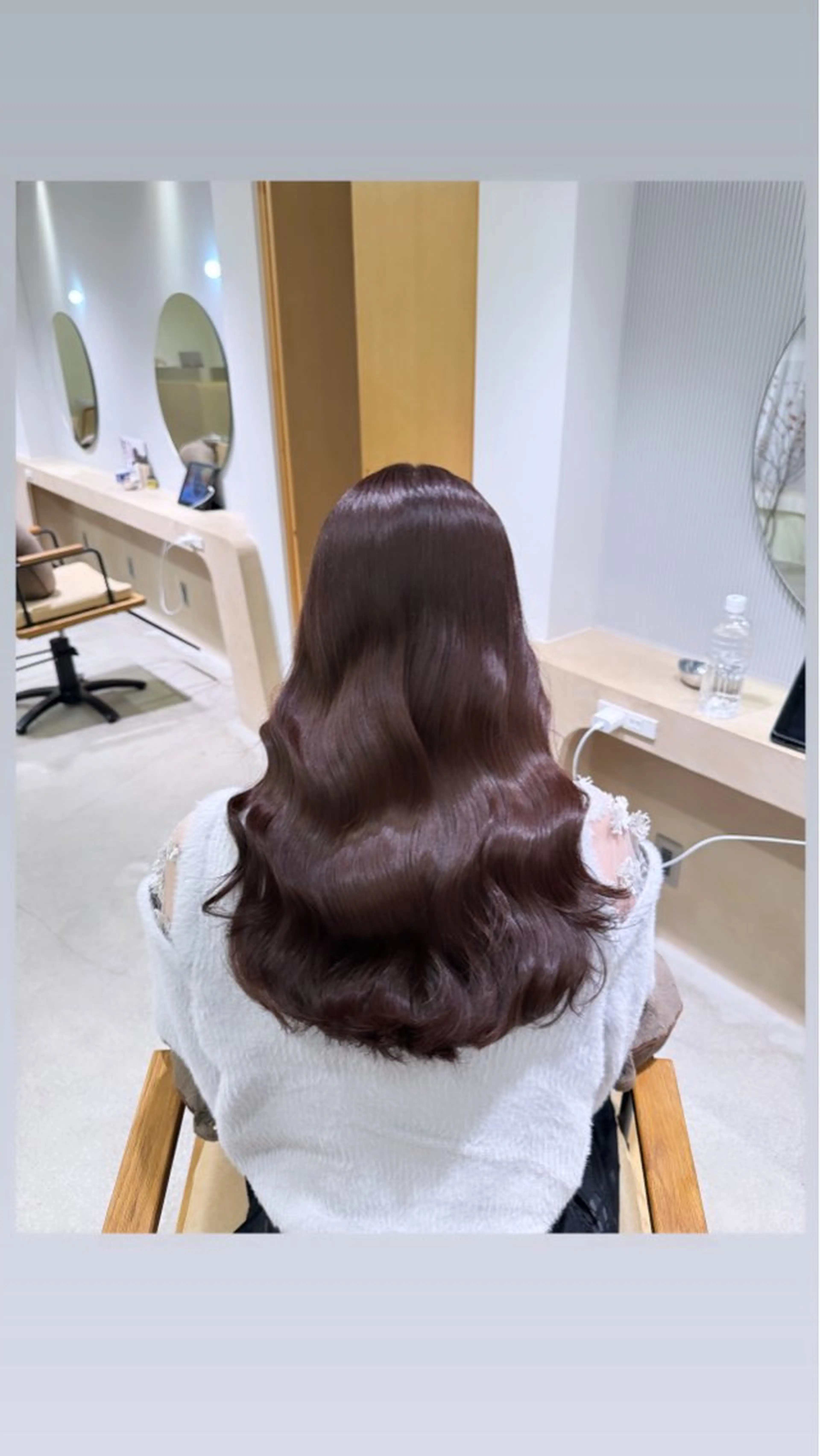 カラー 落合しほ/韓国ヘア/ 髪質改善/縮毛矯正のヘアスタイル