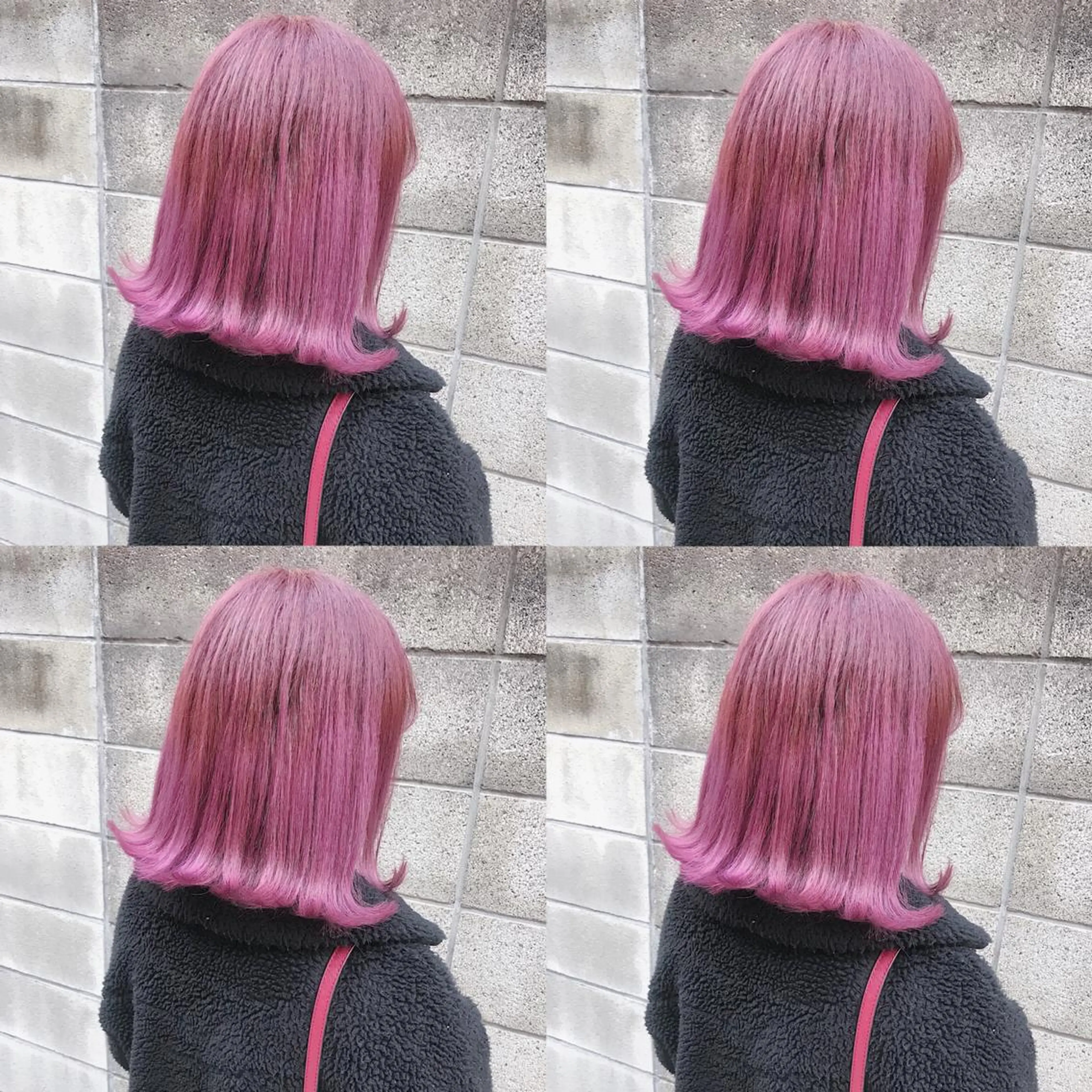 ミディアム カラー ヘアアレンジ カット ヘアカラー トリートメント TAKUMAブリーチ /切りっぱなし🪽のヘアスタイル