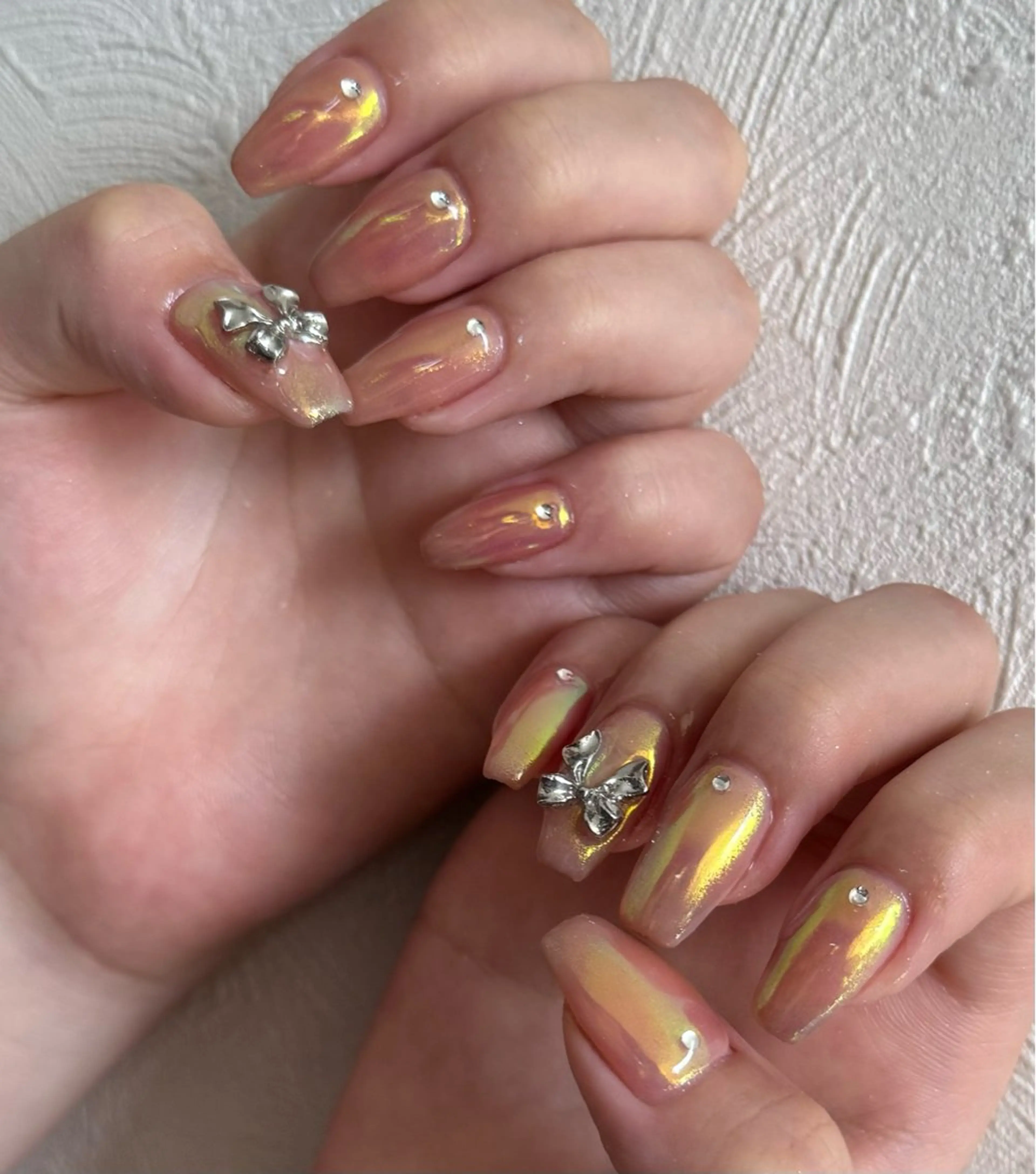 ネイル フレンチネイル 韓国ネイル マグネットネイル メンズネイル ニュアンスネイル ハンドネイル GRANDE大須 Cecil💜のネイルデザイン