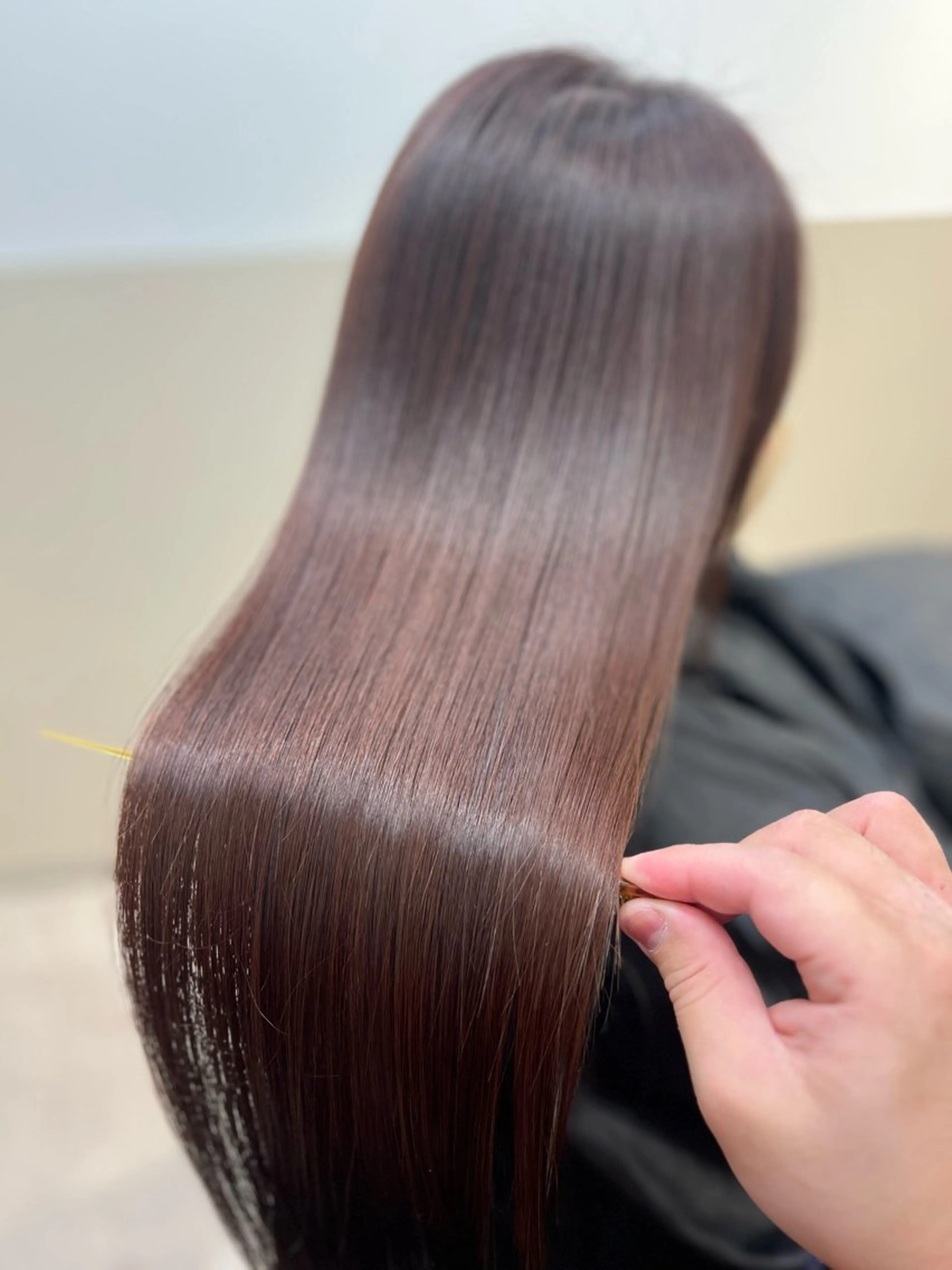 ロング カラー 髪質改善 縮毛矯正 神戸本格派髪質改善 /MITSUKIのヘアスタイル