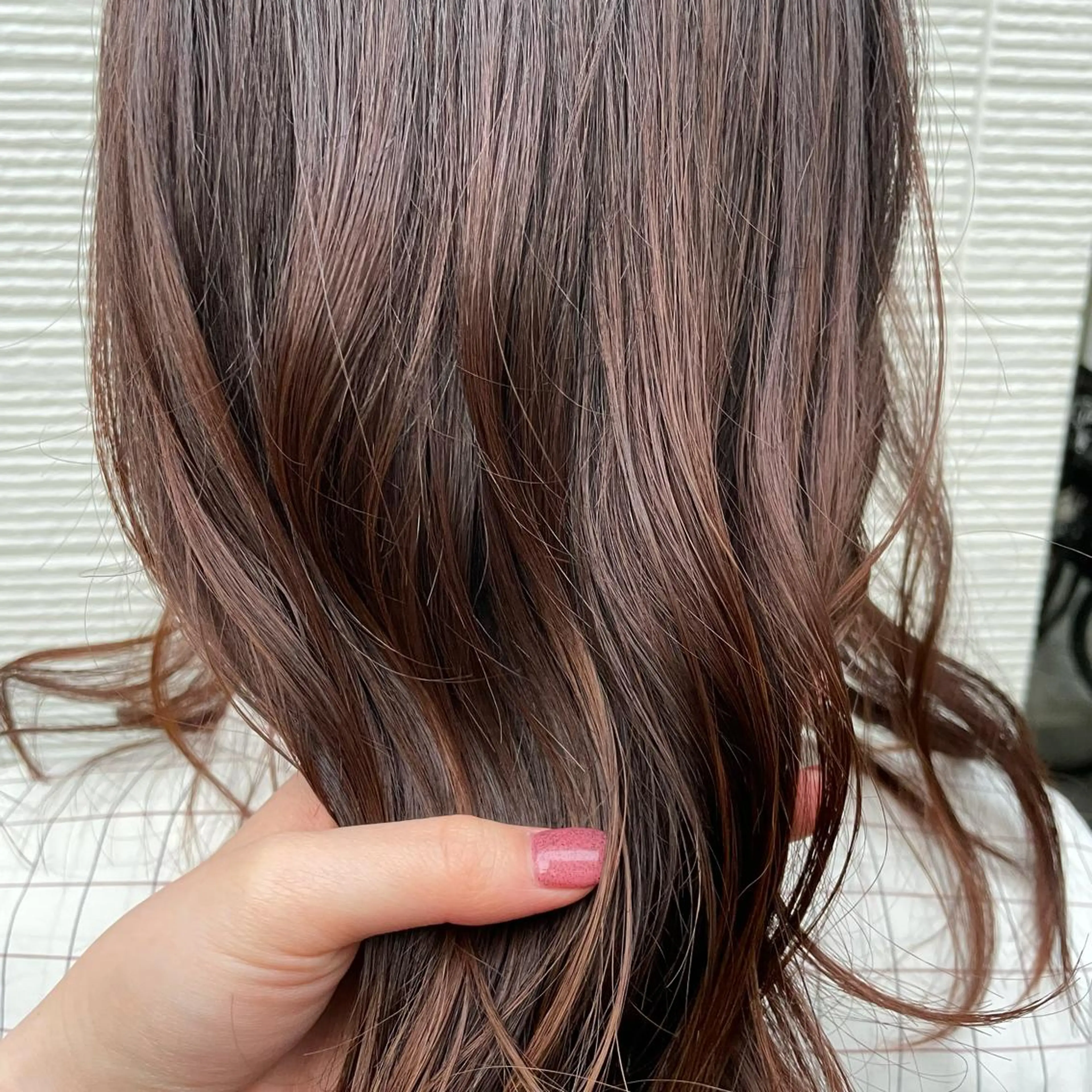 ミディアム カラー カット ヘアカラー トリートメント FERIAあべの KARINのヘアスタイル