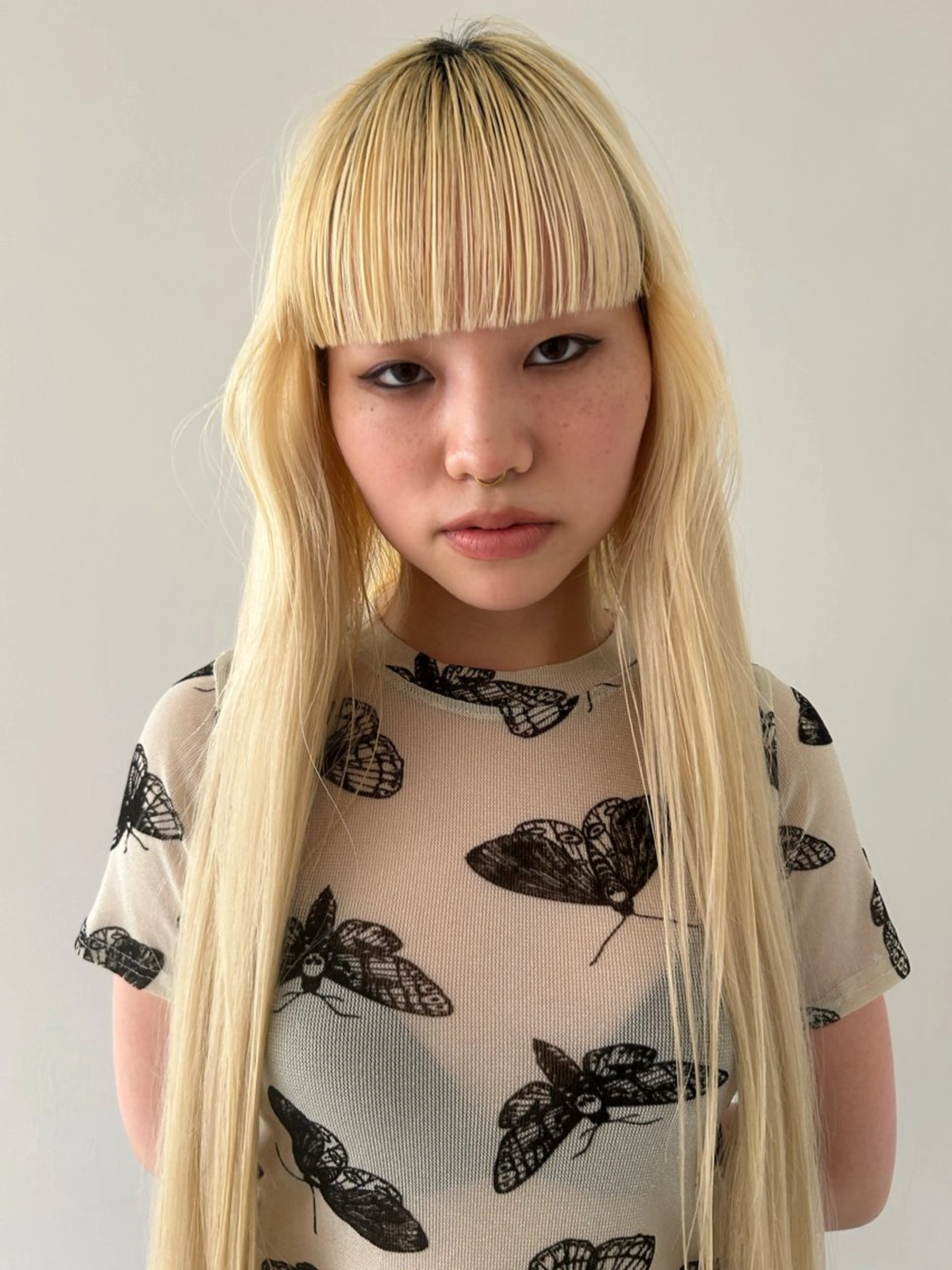 ロング カラー ヘアカラー トリートメント ケアパーマ/ケアブリ ーチdaisukeのヘアスタイル