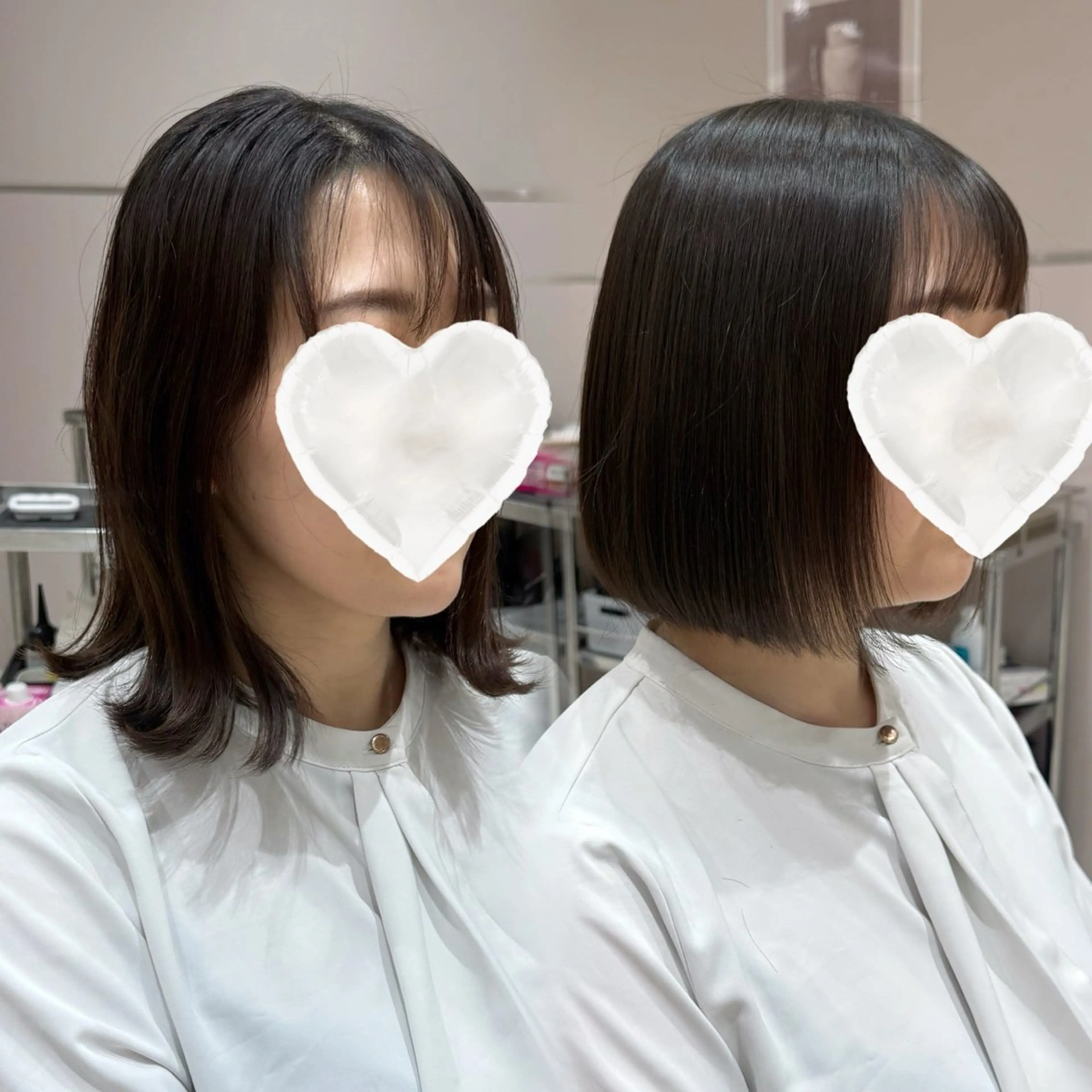 ショート カット 縮毛矯正 トリートメント 内田 志乃のヘアスタイル