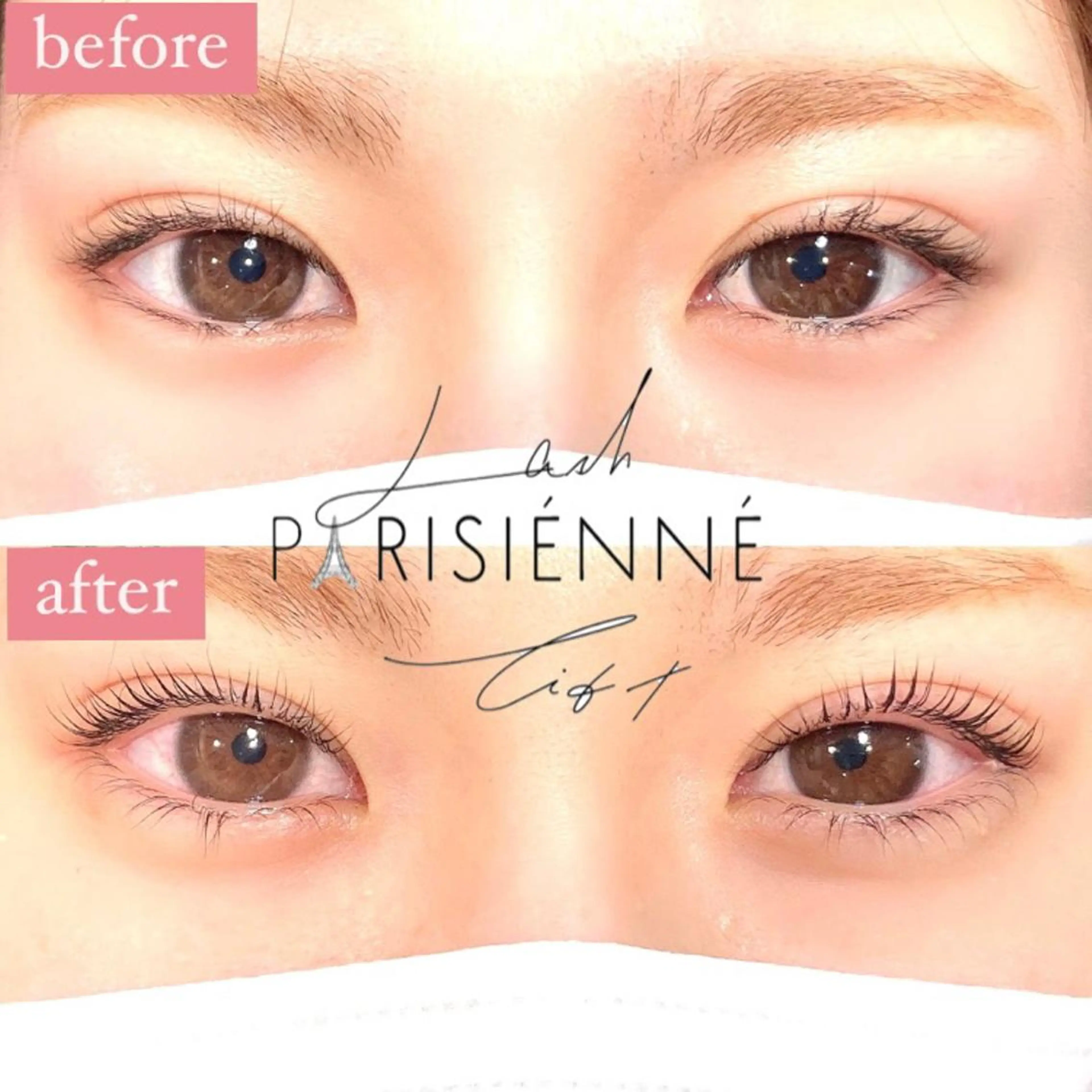 マツエク・マツパ パリジェンヌラッシュリフト マリーテレジア 渋谷店❤️モデルのマツエク・マツパデザイン