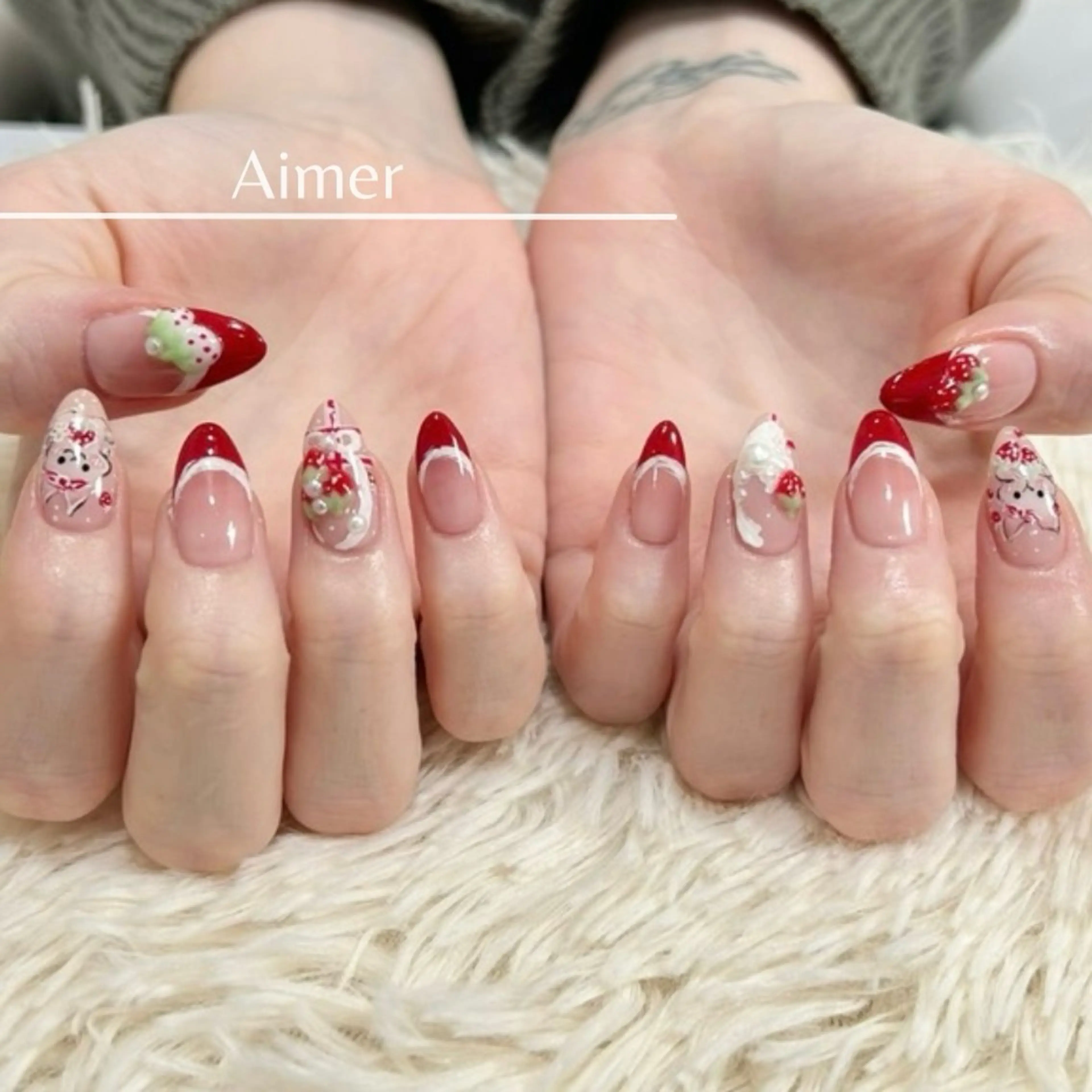 ネイル ハンドネイル nailsalon Aimerのネイルデザイン