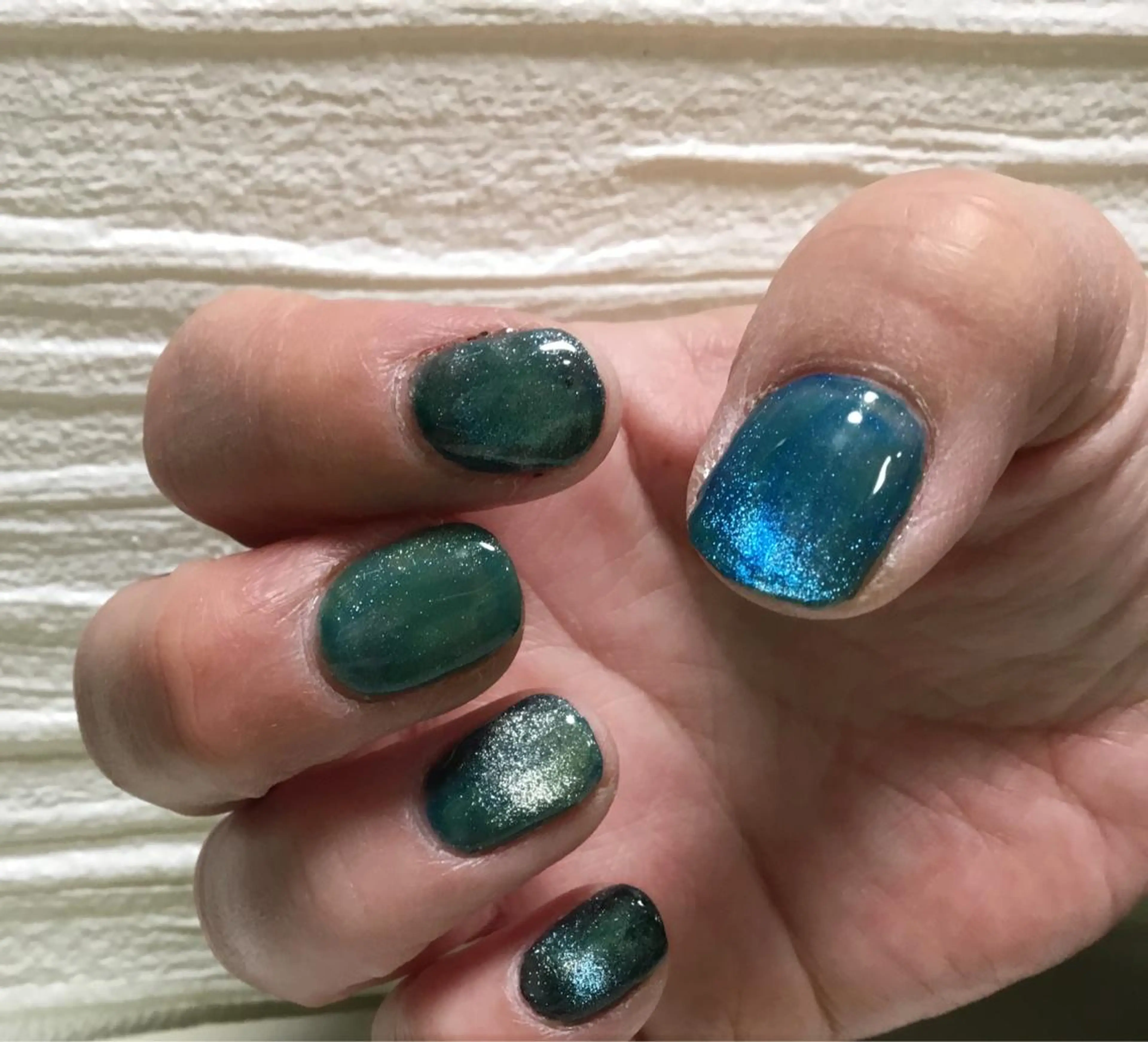 ネイル ビー玉ネイル ハンドネイル 横尾 麻里のネイルデザイン