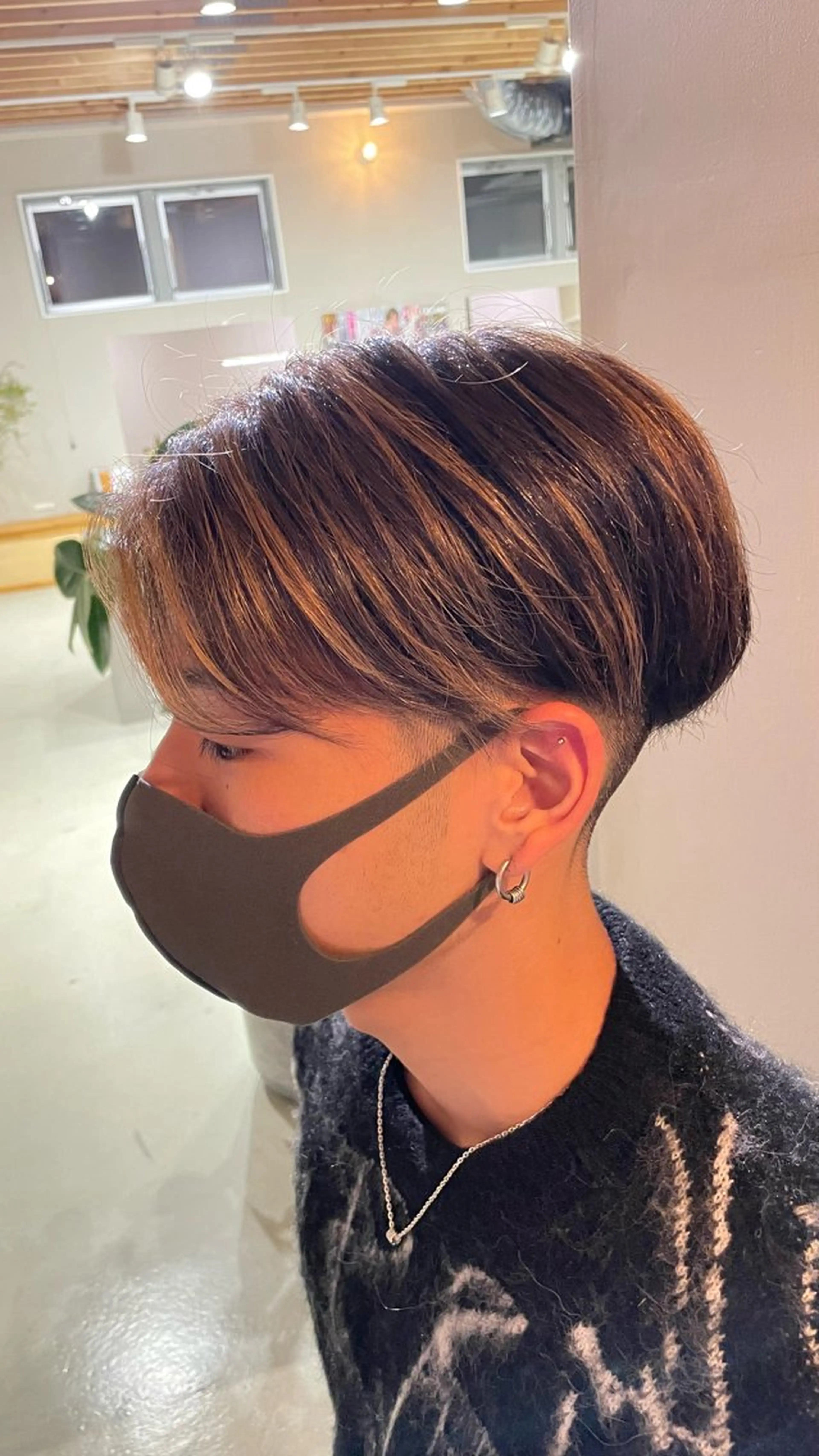 メンズ hair terrace M所属・郡山/透明感カラー /馬場アンドレアのヘアスタイル