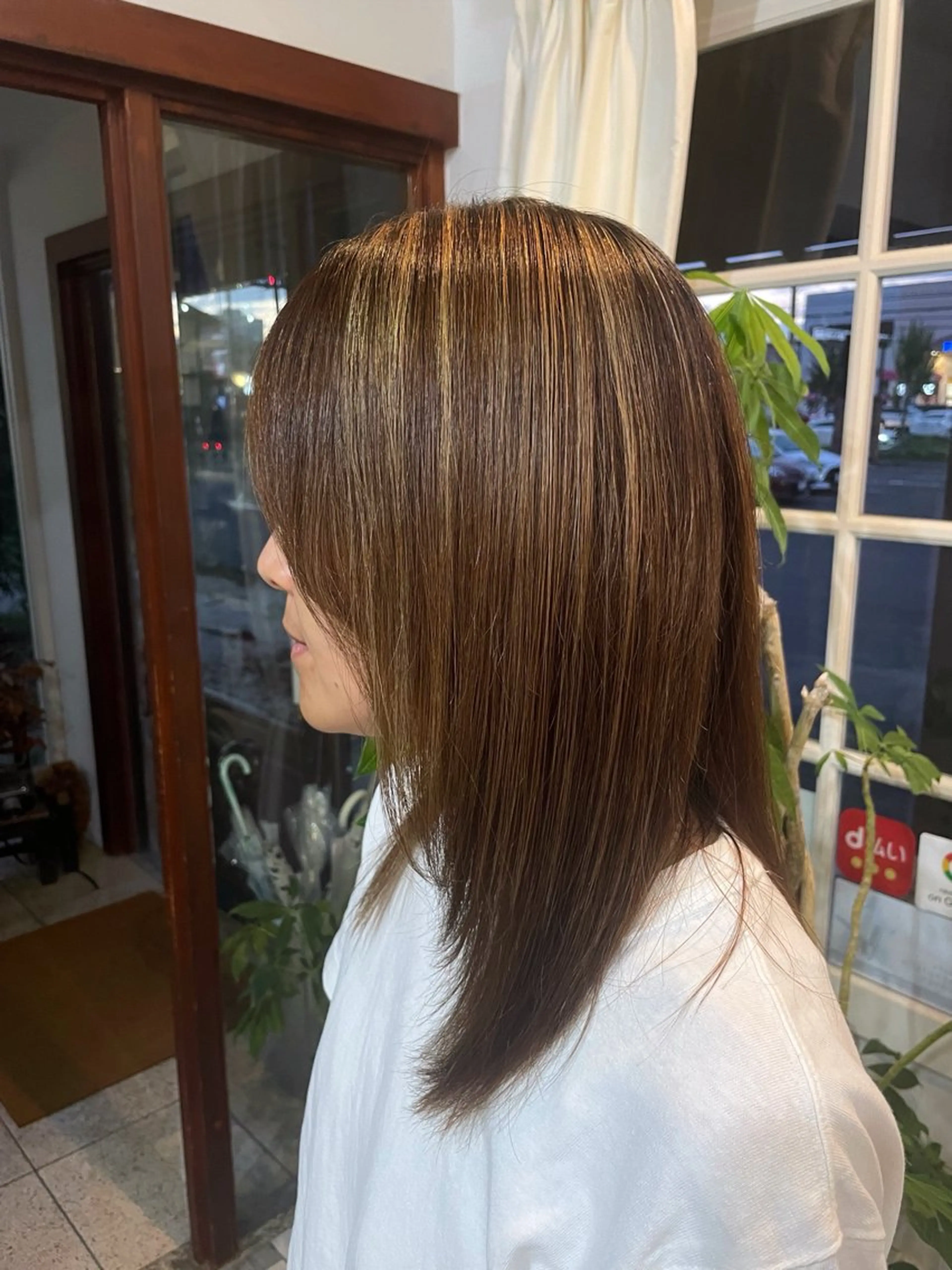 カラー 重田 琉愛のヘアスタイル