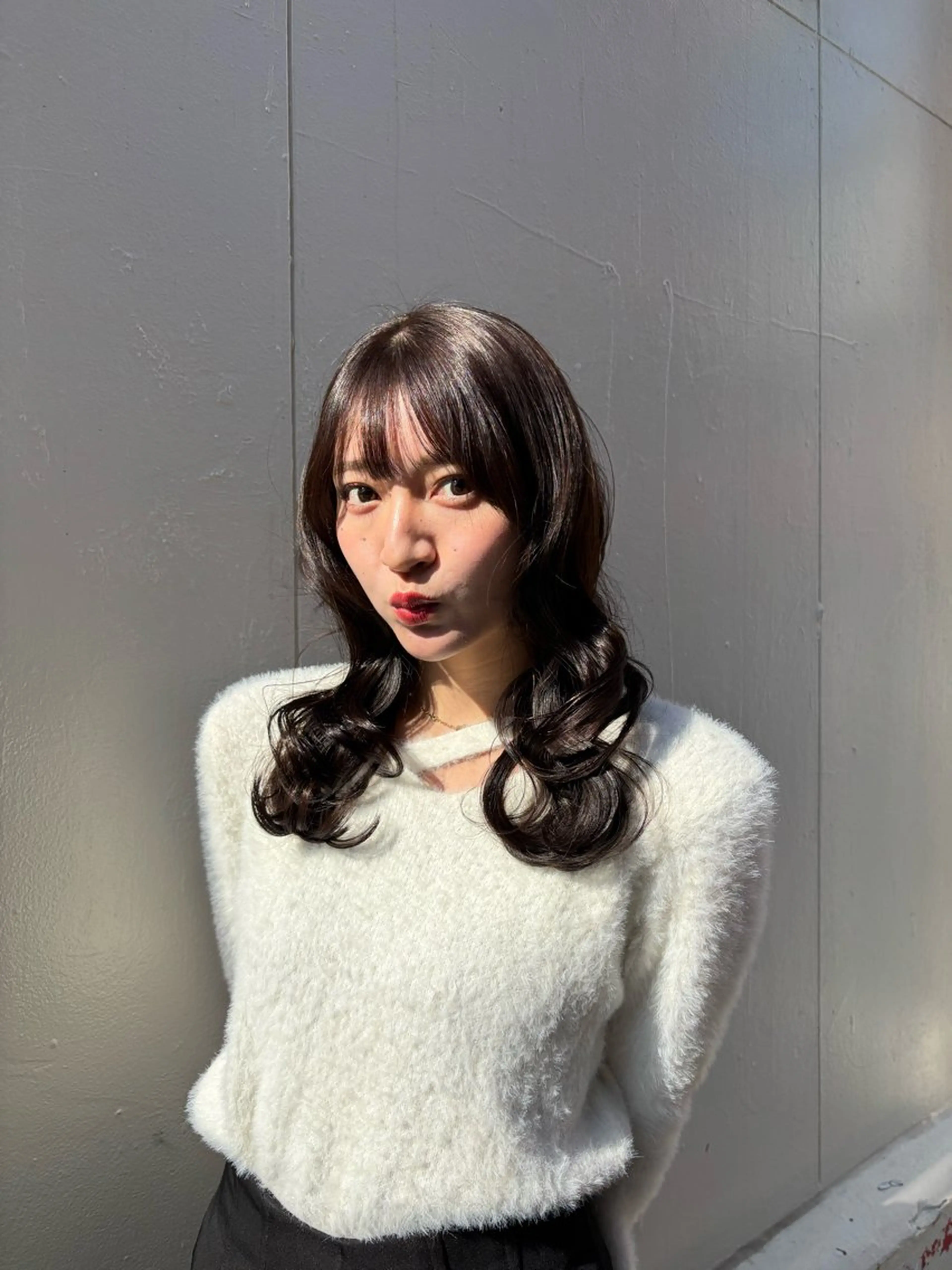 ロング カラー くせ毛 髪質改善 縮毛矯正 すぐ巻ける縮毛矯正 🍀勝倉　麗のヘアスタイル