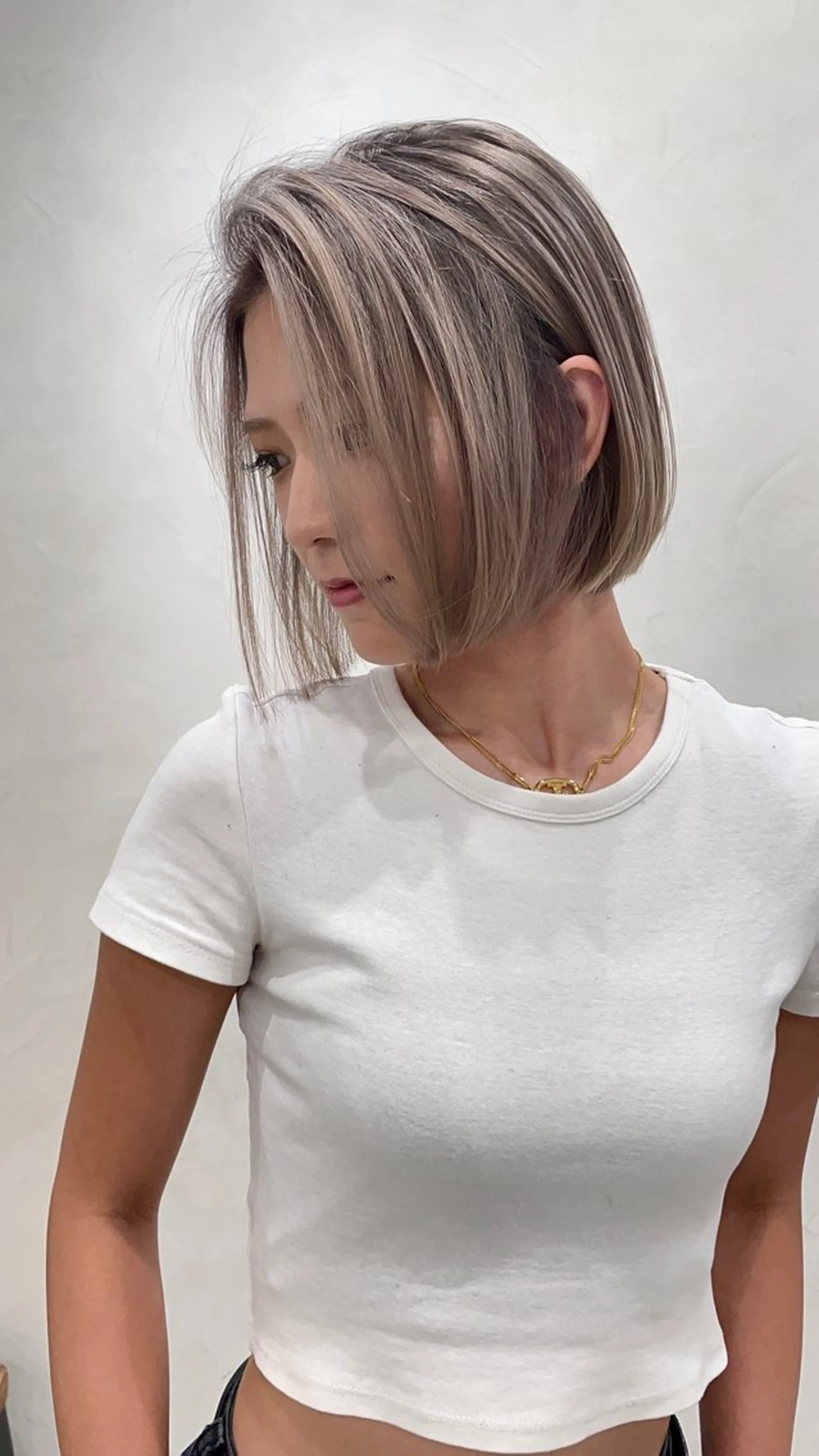 ミディアム 小山 一之のヘアスタイル