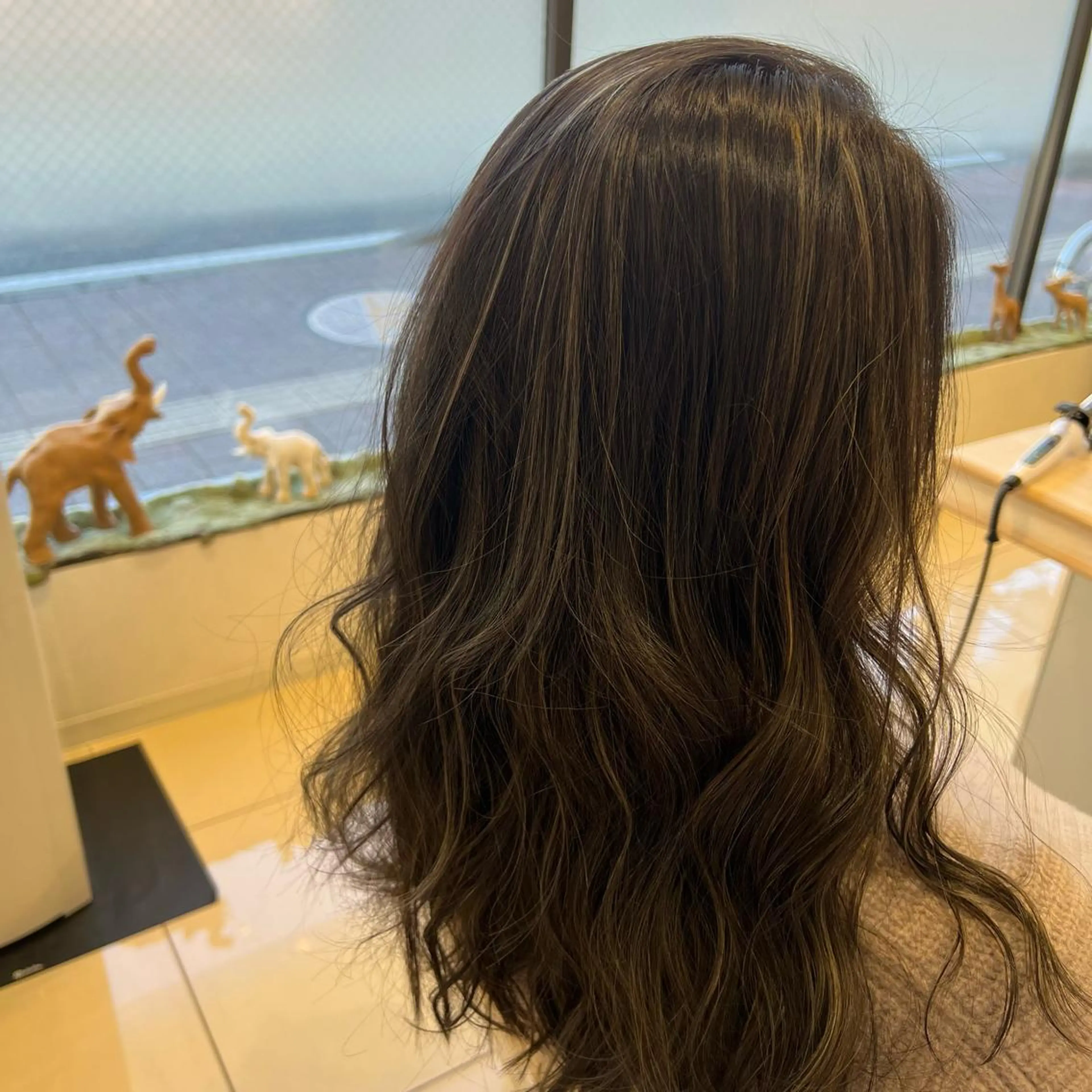 カラー 韓国風🌷✨ 守屋紗希のヘアスタイル