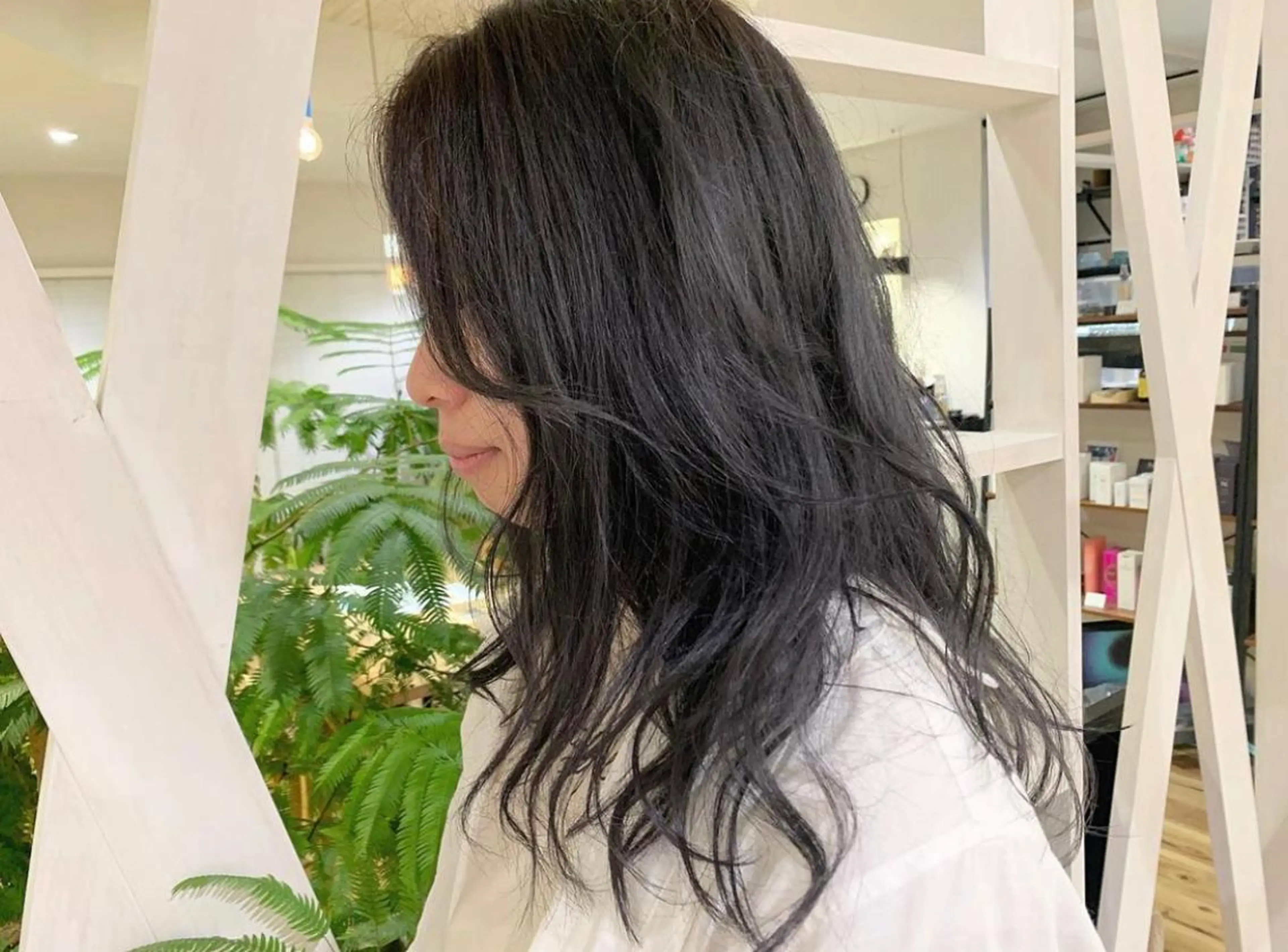 ロング 平居 リサのヘアスタイル