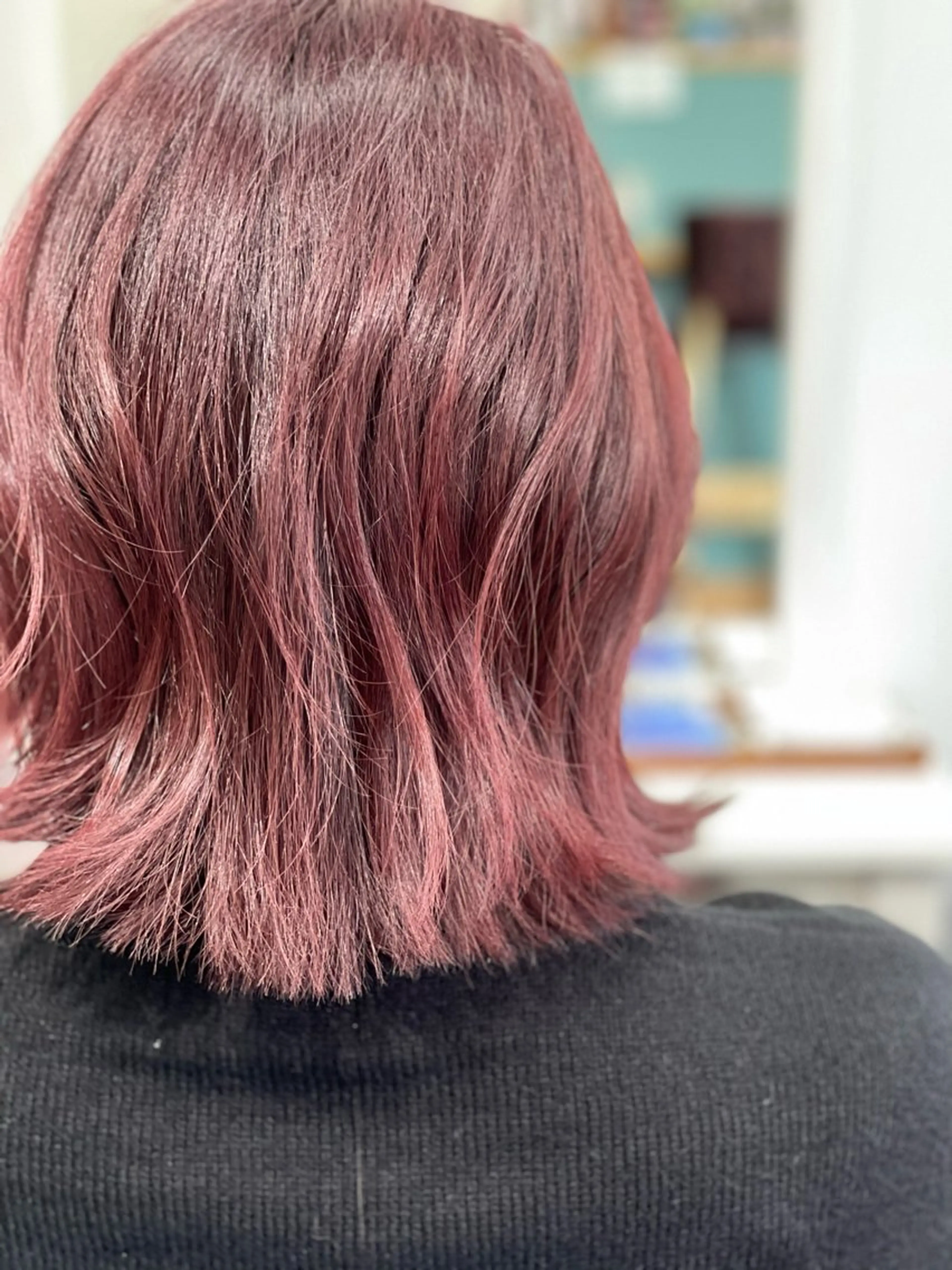 ミディアム カラー ベージュカラー ピンクカラー ピンクベージュ Snaly カラー特化ページのヘアスタイル