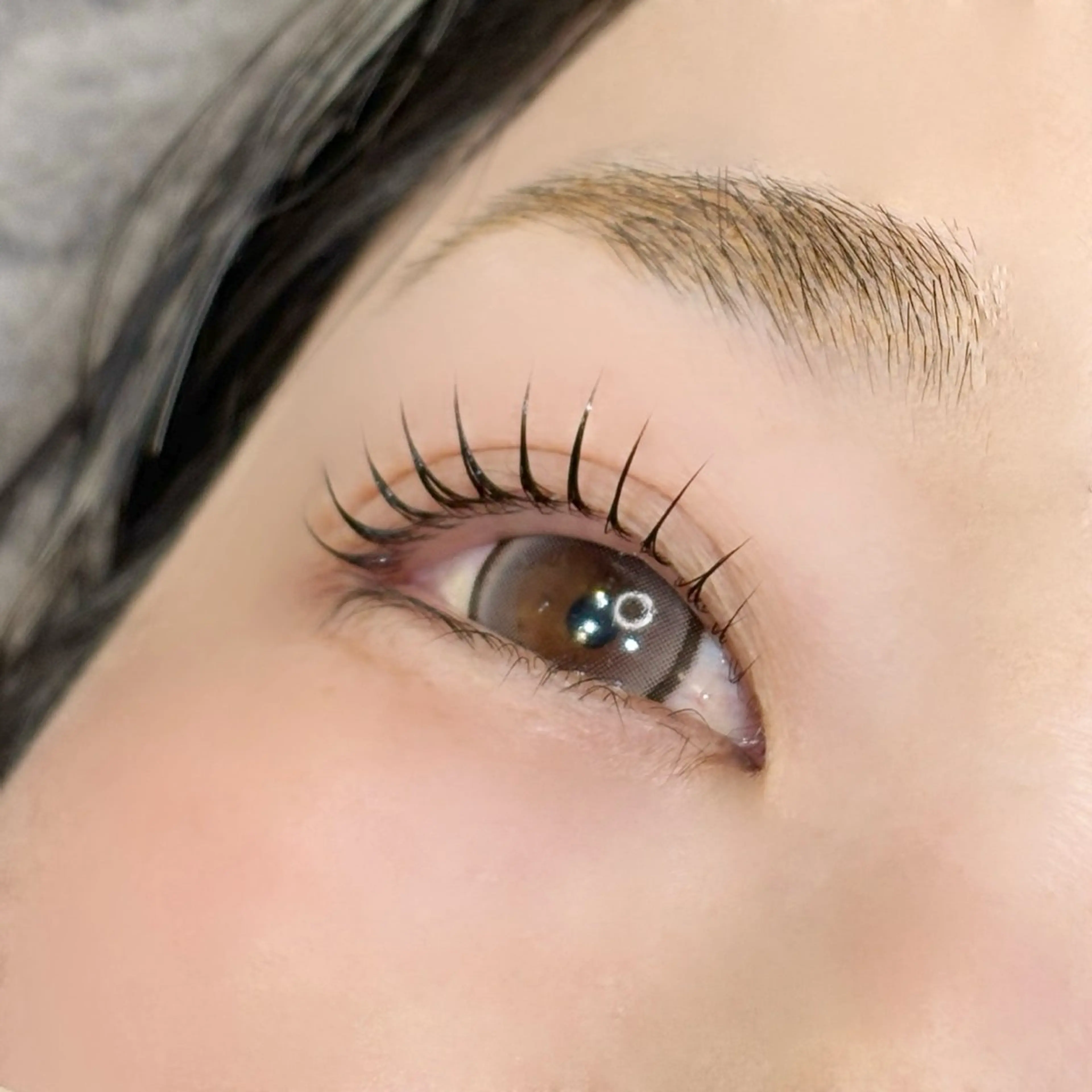 マツエク・マツパ ナチュラル 一重×まつ毛パーマ Reroom isesakiのマツエク・マツパデザイン