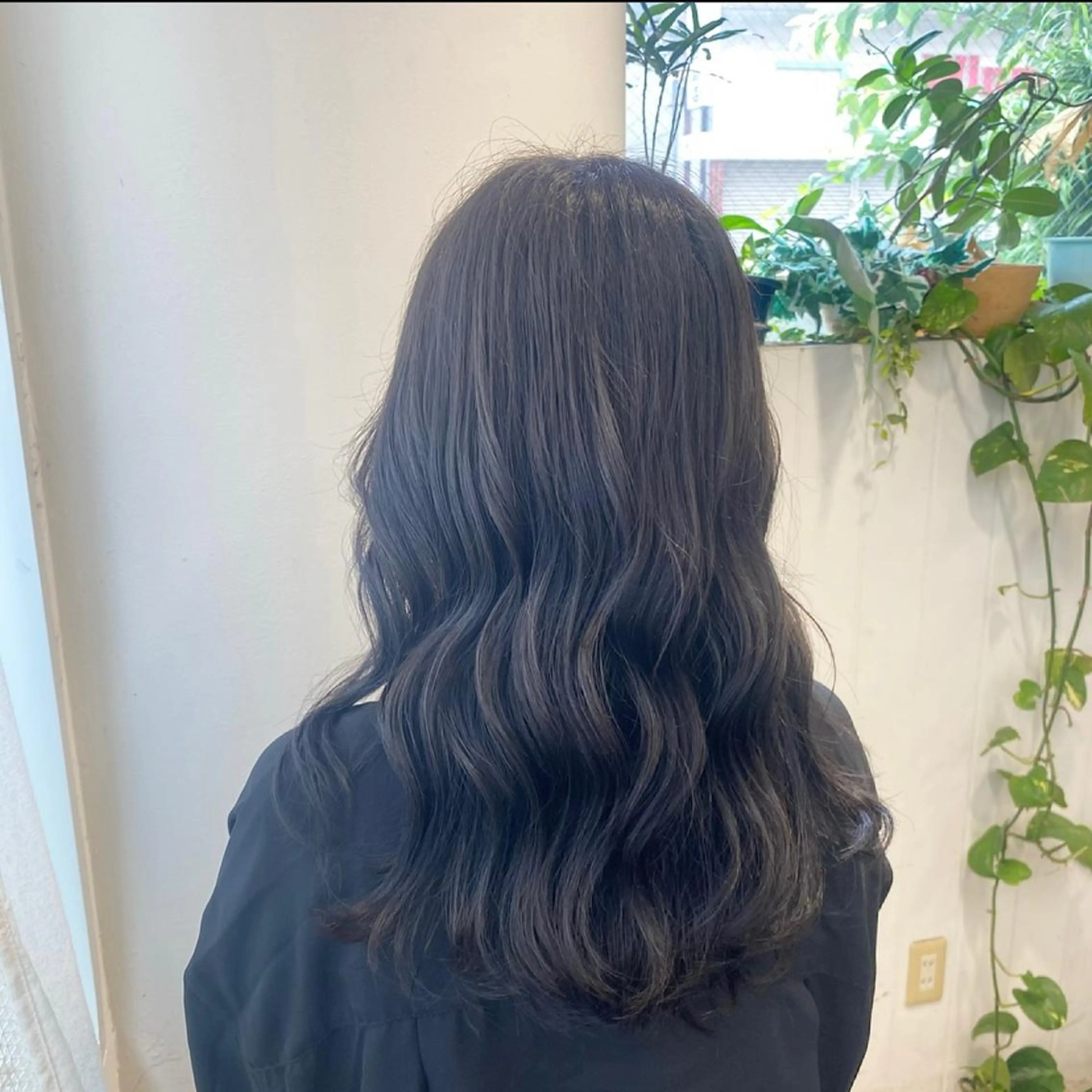 ロング カラー アッシュ アッシュグレー 🌷Asuka /レイヤーカット🌷のヘアスタイル