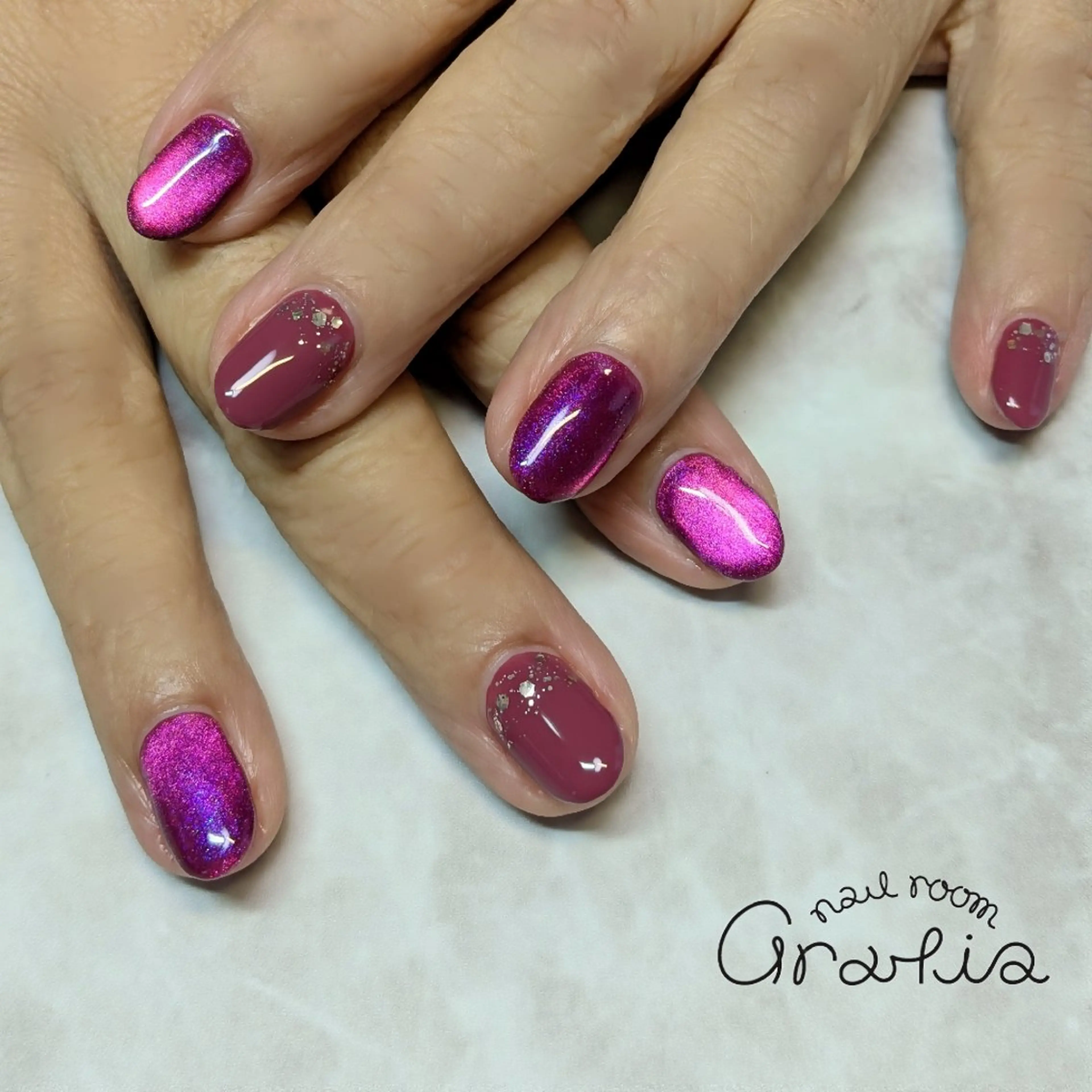 ネイル gratia 中村のネイルデザイン