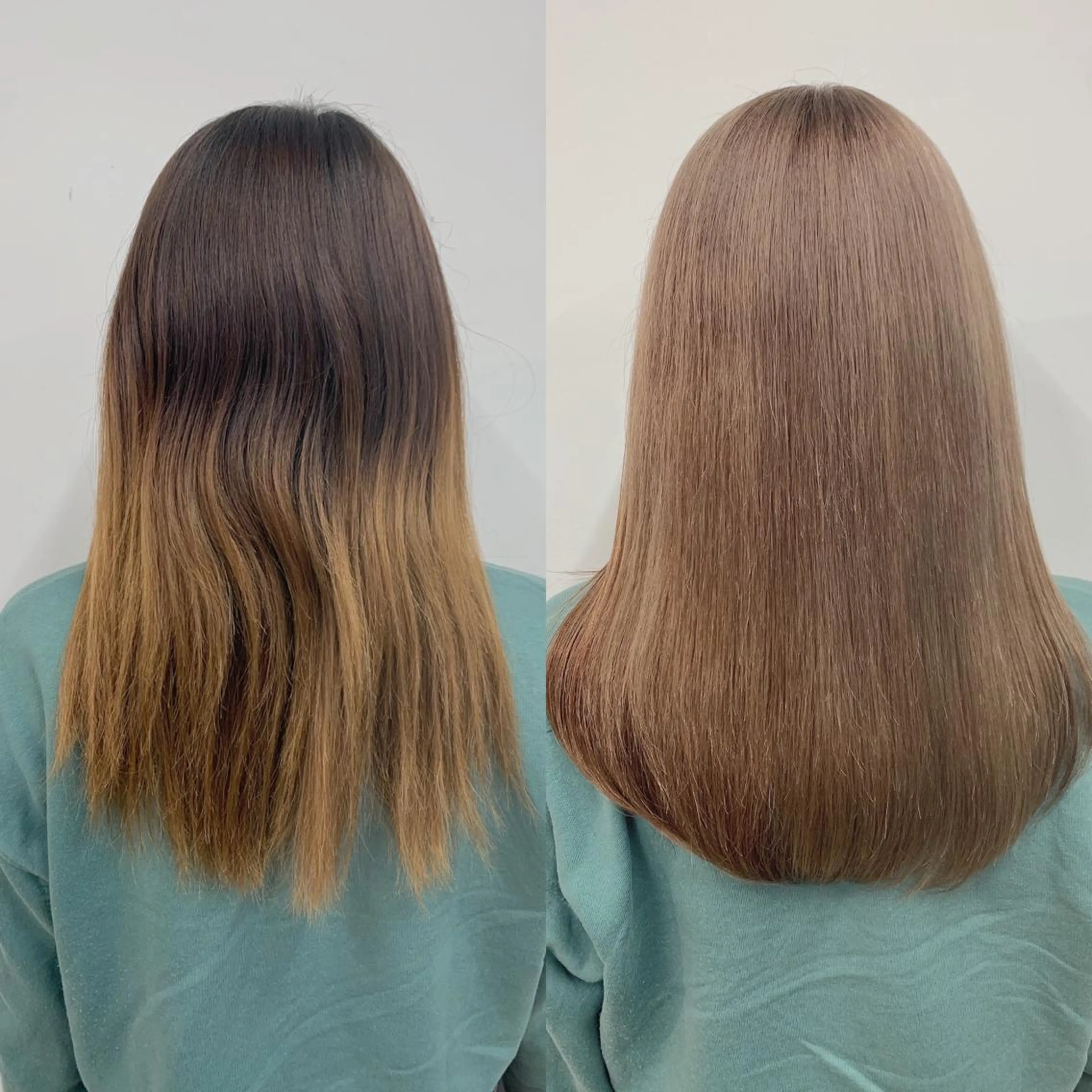 セミロング 韓国風/髪質改善 赤み消し✨junkiのヘアスタイル