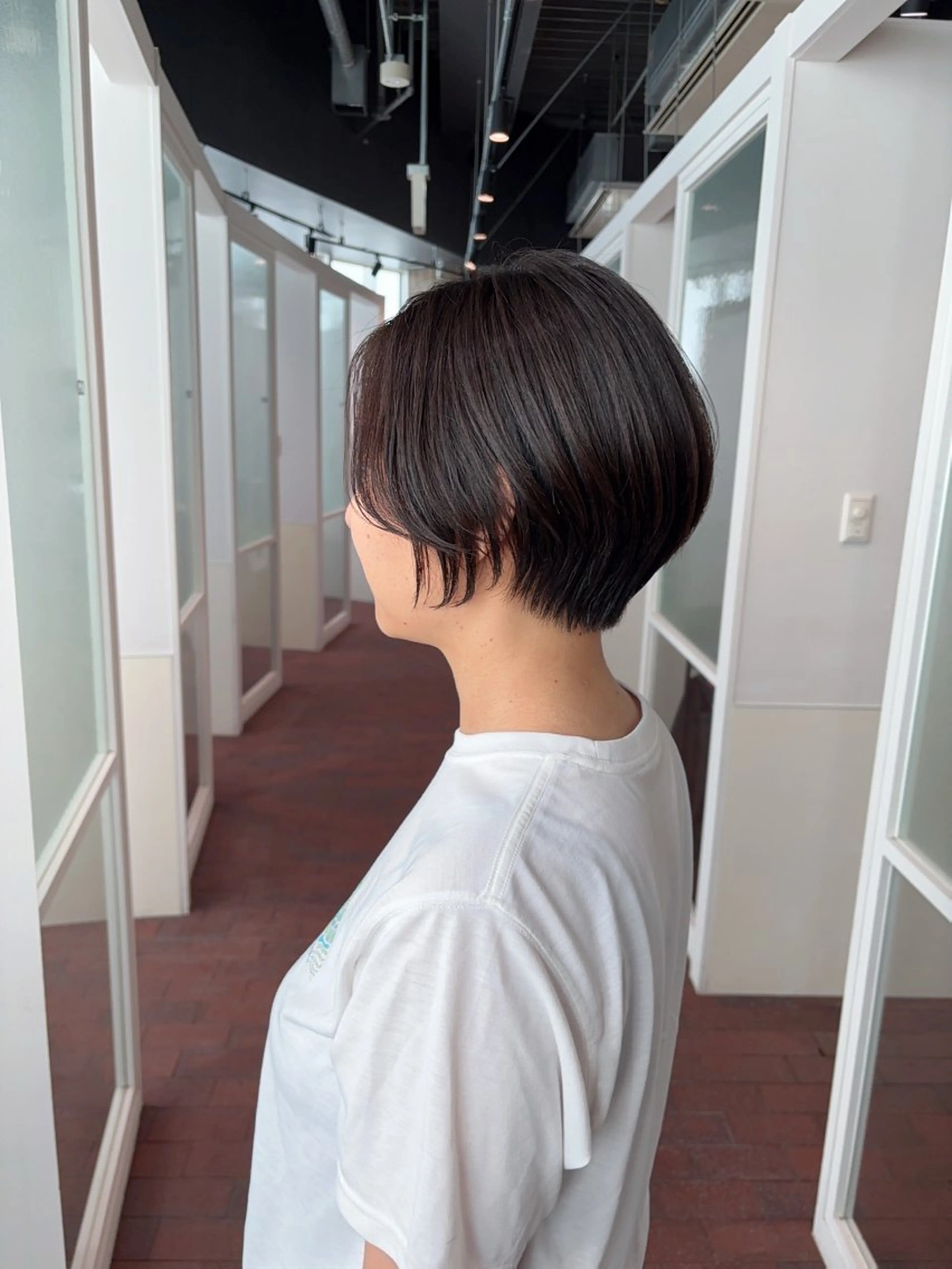 ショート ショートヘア カット マンツーマン 縮毛矯正/マユコのヘアスタイル