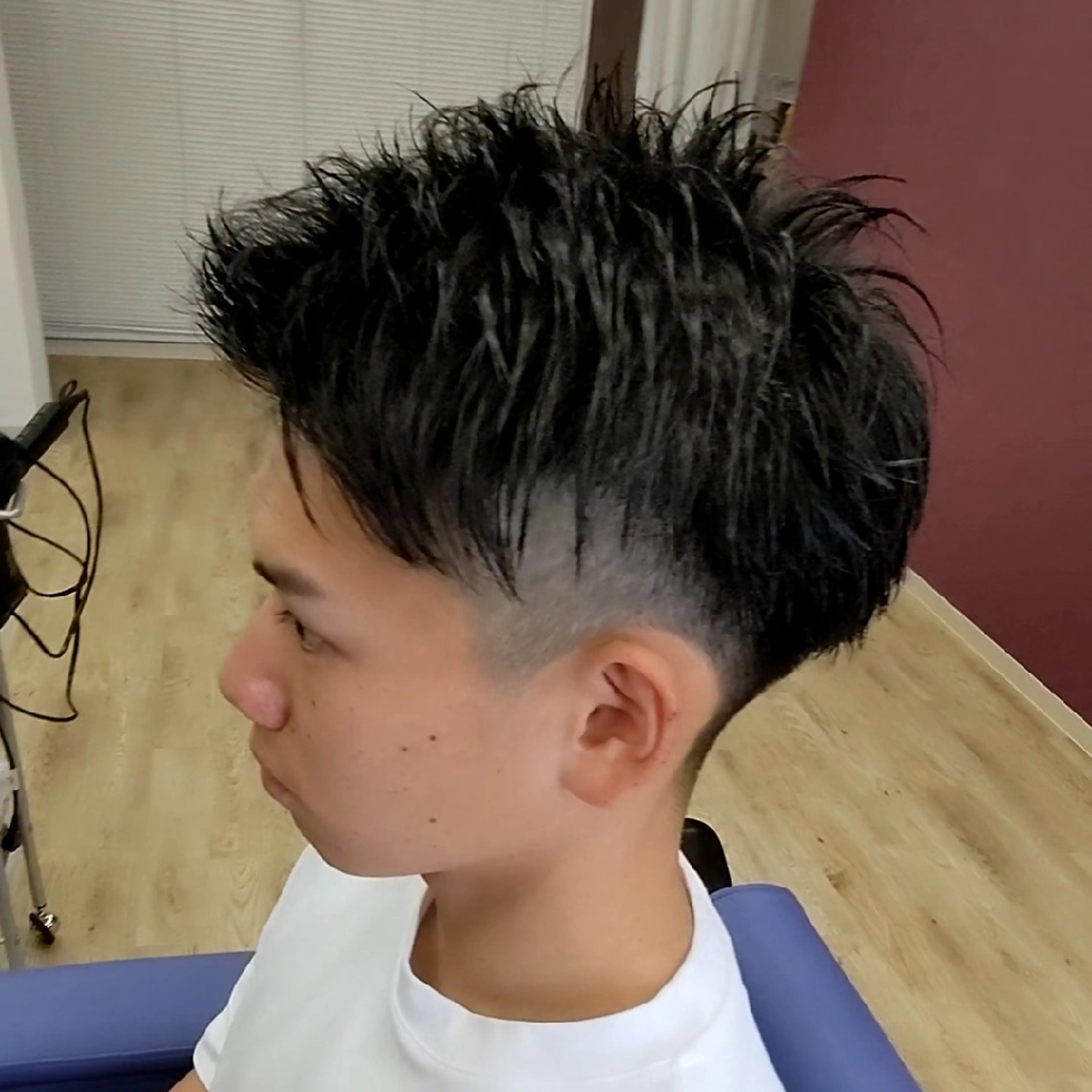 メンズカット+シャンプーブローの写真