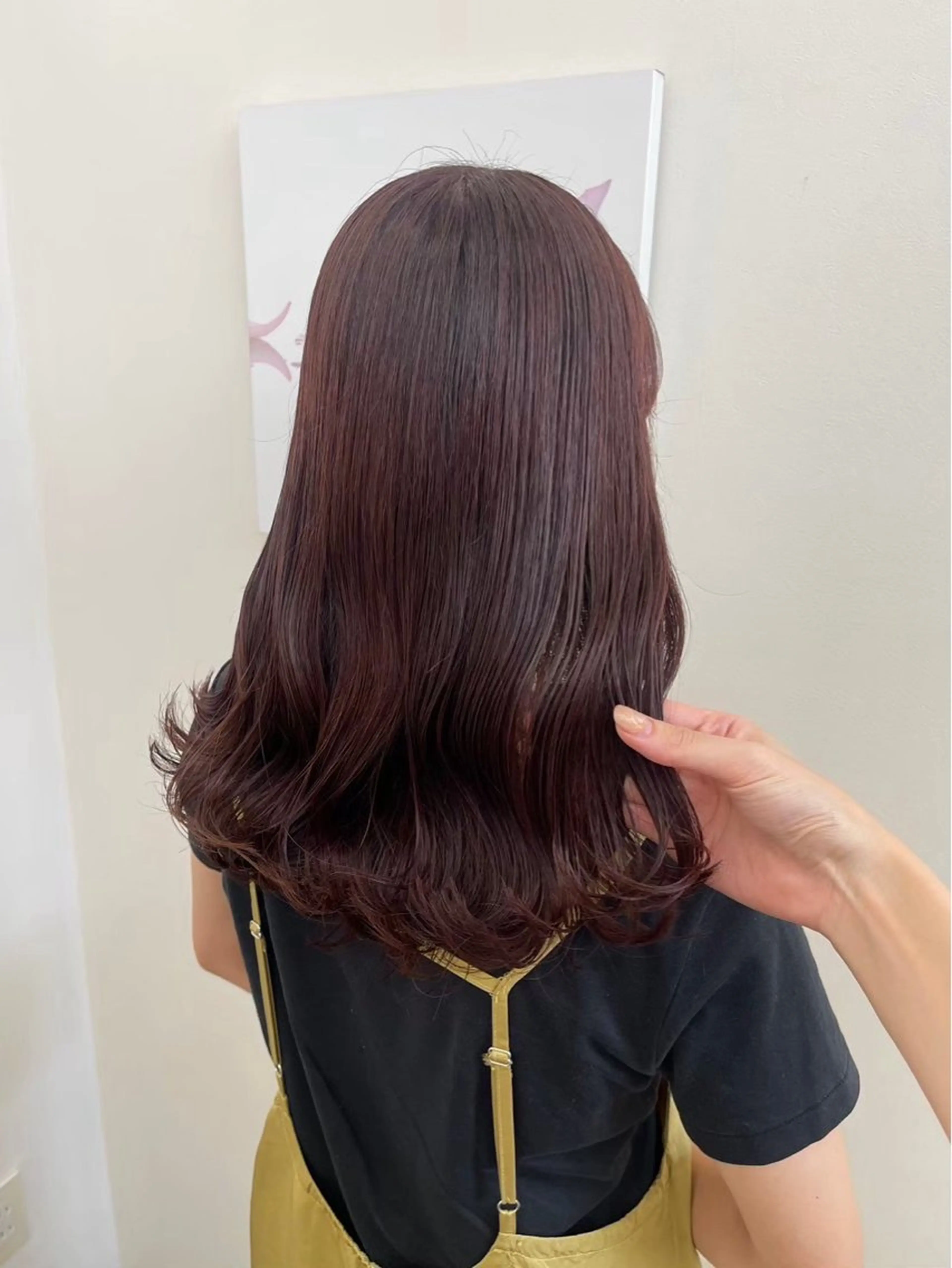 セミロング カラー Parve Mix / 根本 梨湖🫧のヘアスタイル