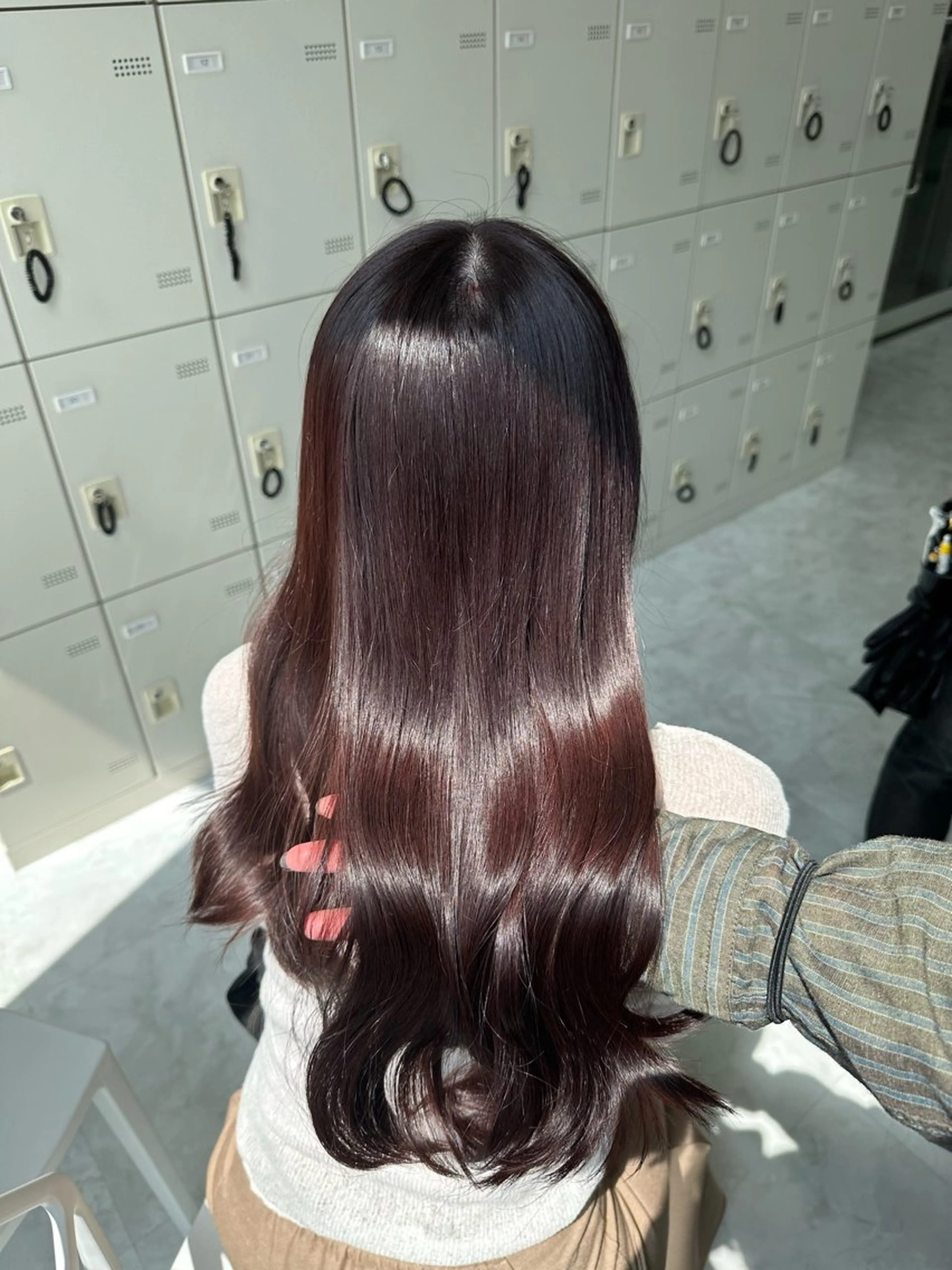 セミロング ヘアカラー トリートメント ヘッドスパ ヘアセット rio🧚🏻‍♀️ 暖色/グレージュのヘアスタイル