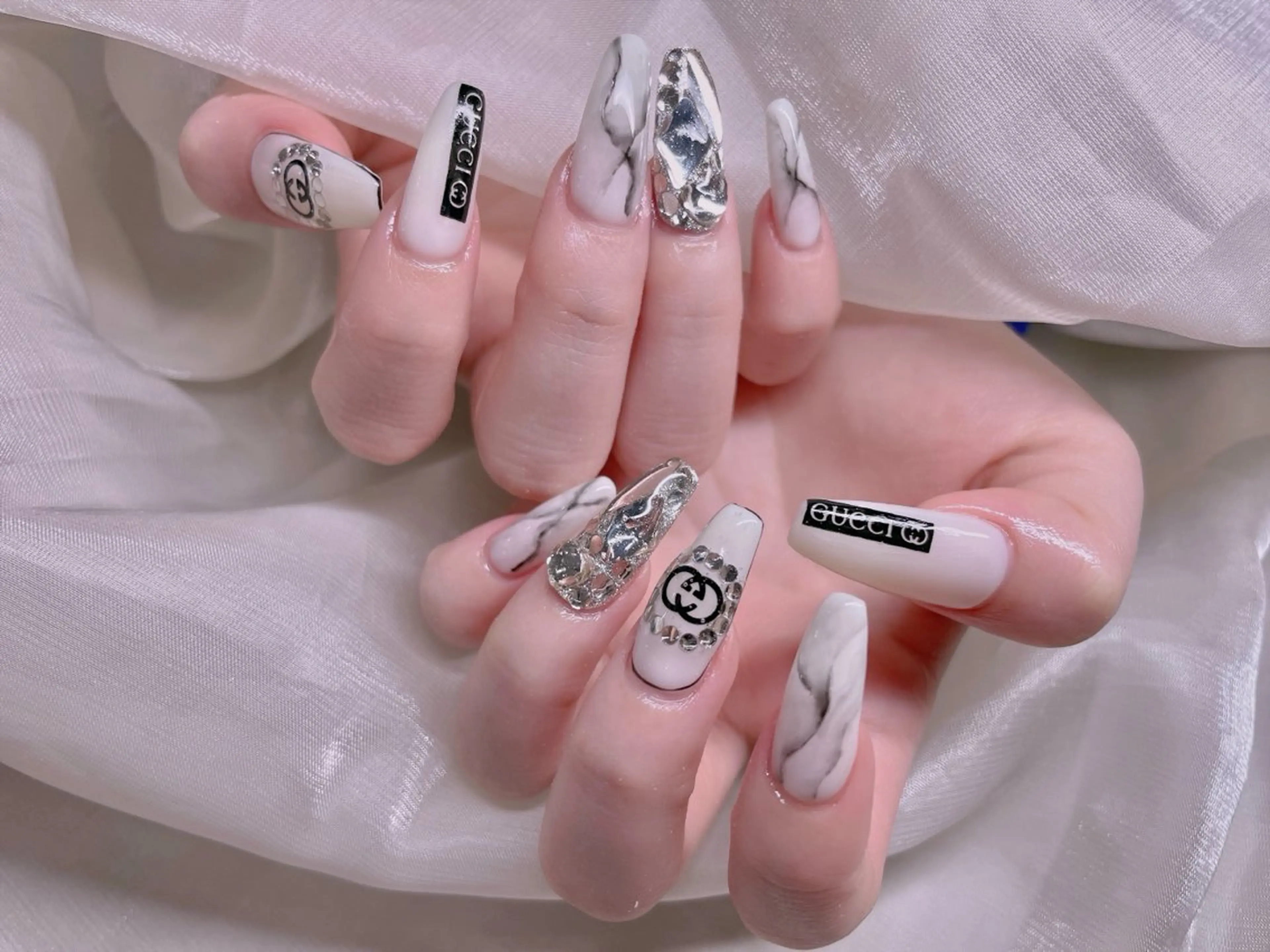 ネイル 長さだし専門店 M2　rikaのネイルデザイン