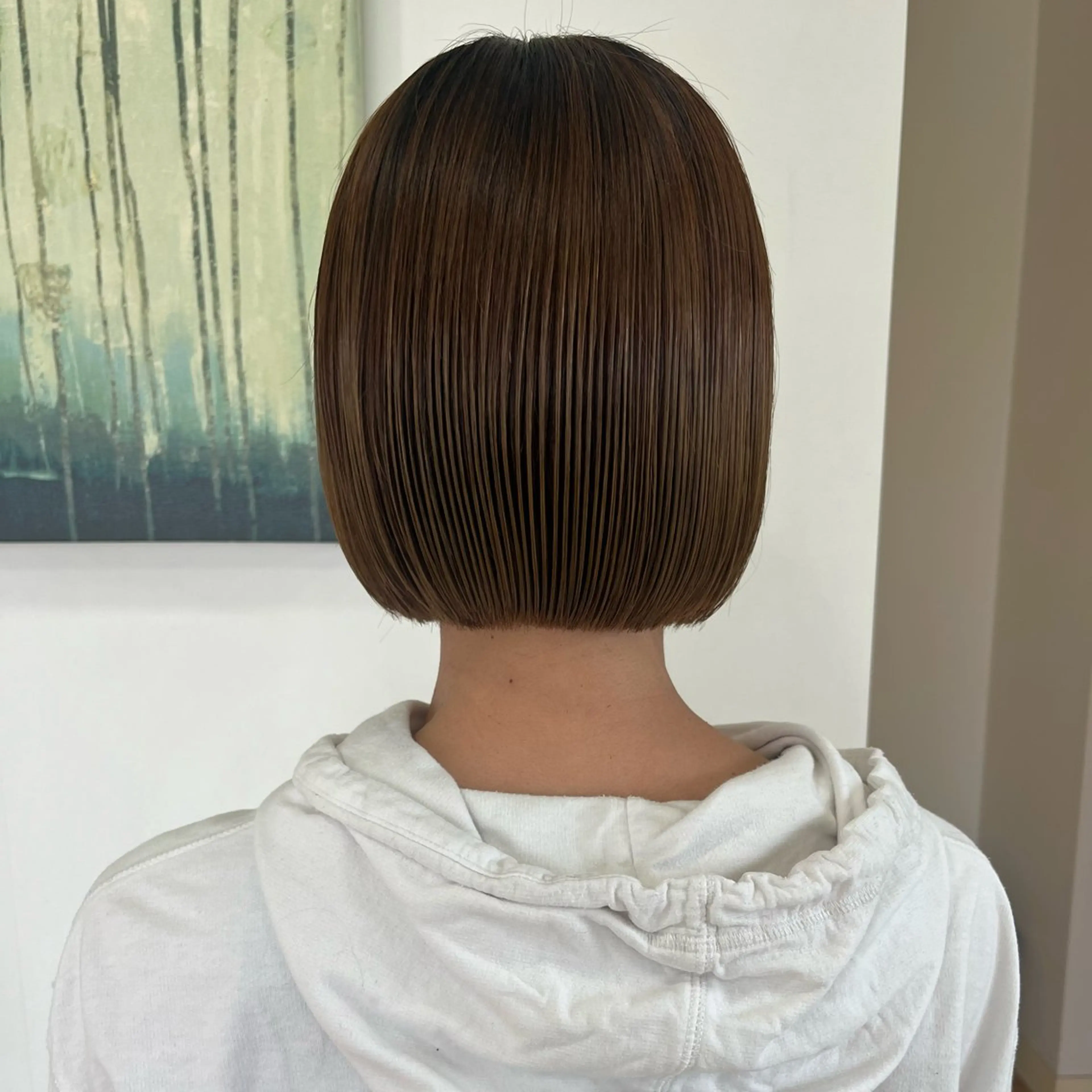 ショート ボブ 宮成 佳歩のヘアスタイル