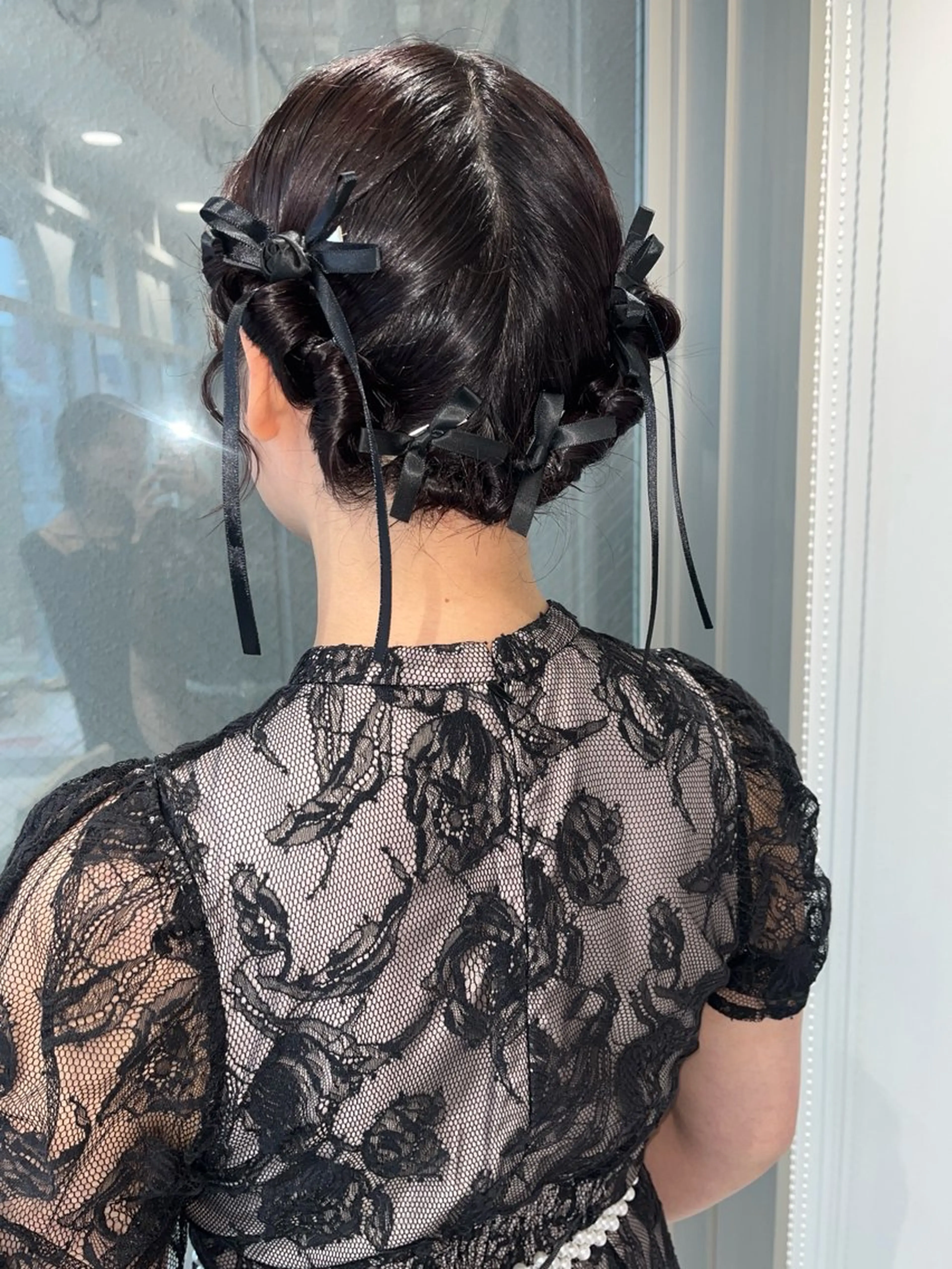 ヘアアレンジ ウルフカット／吉村 桃子のヘアスタイル