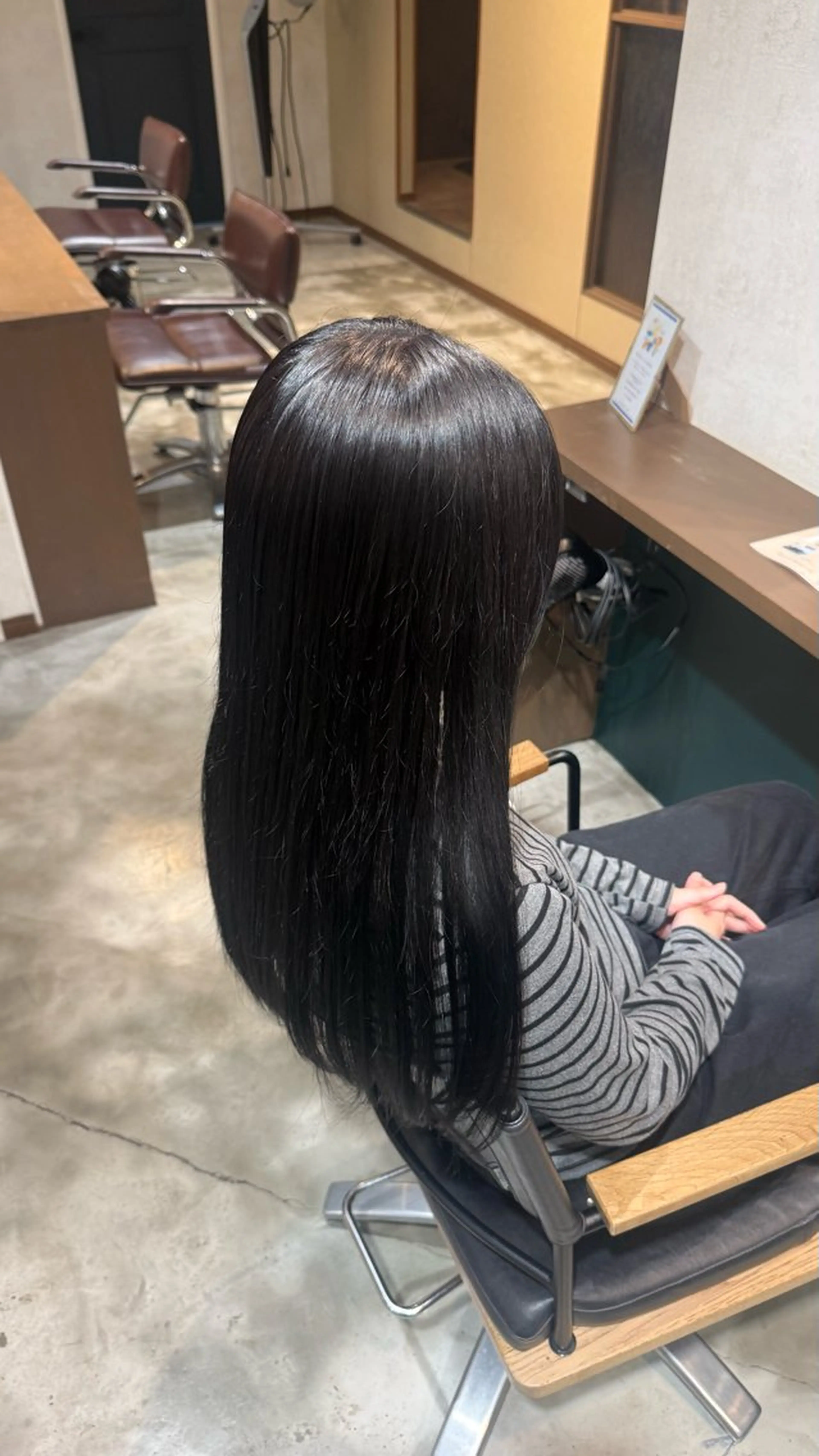 ロング カラー カラーモデル募集中 /江利川紫音のヘアスタイル