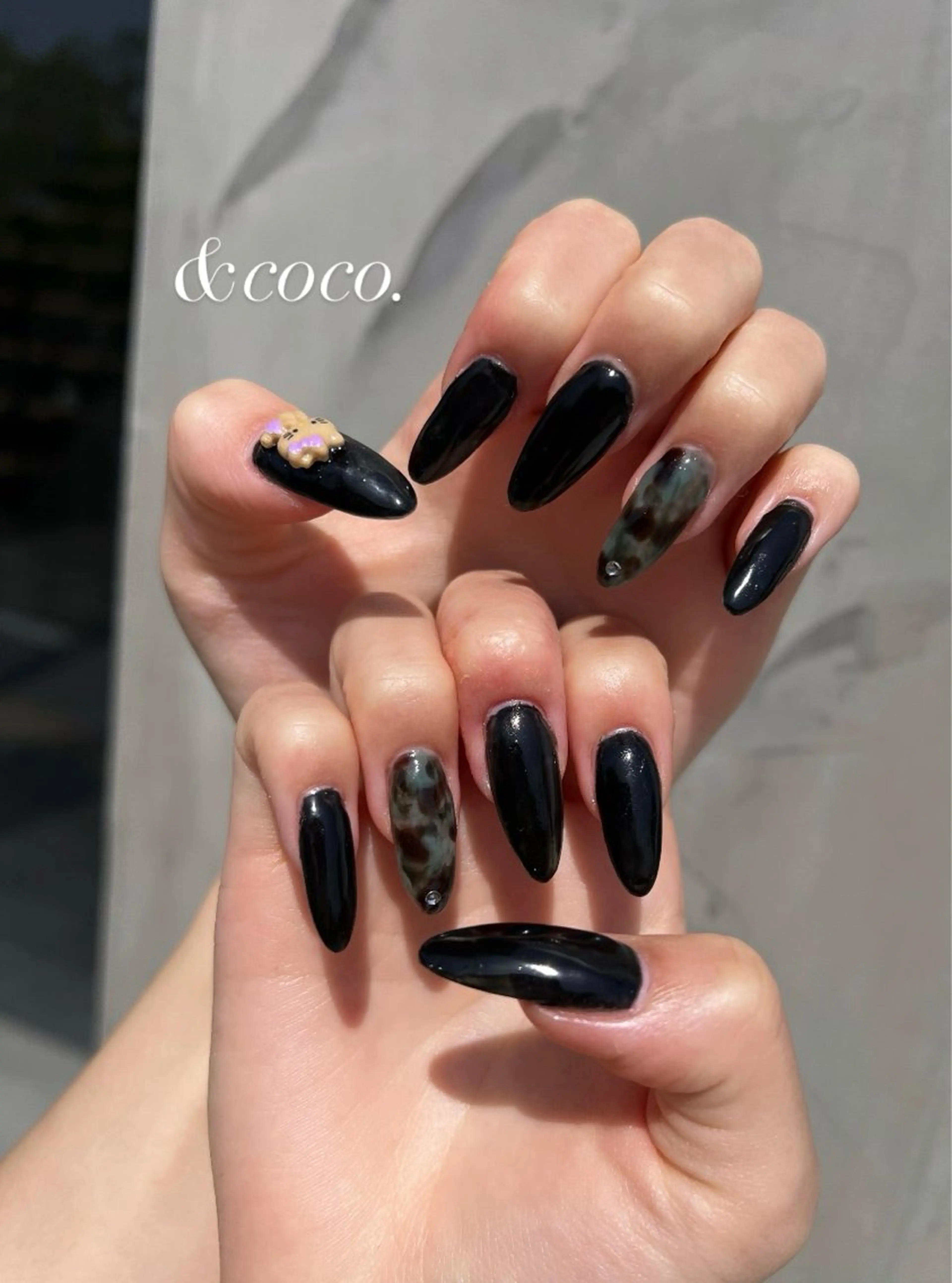 ネイル 長さ出し ＆ coco.のネイルデザイン