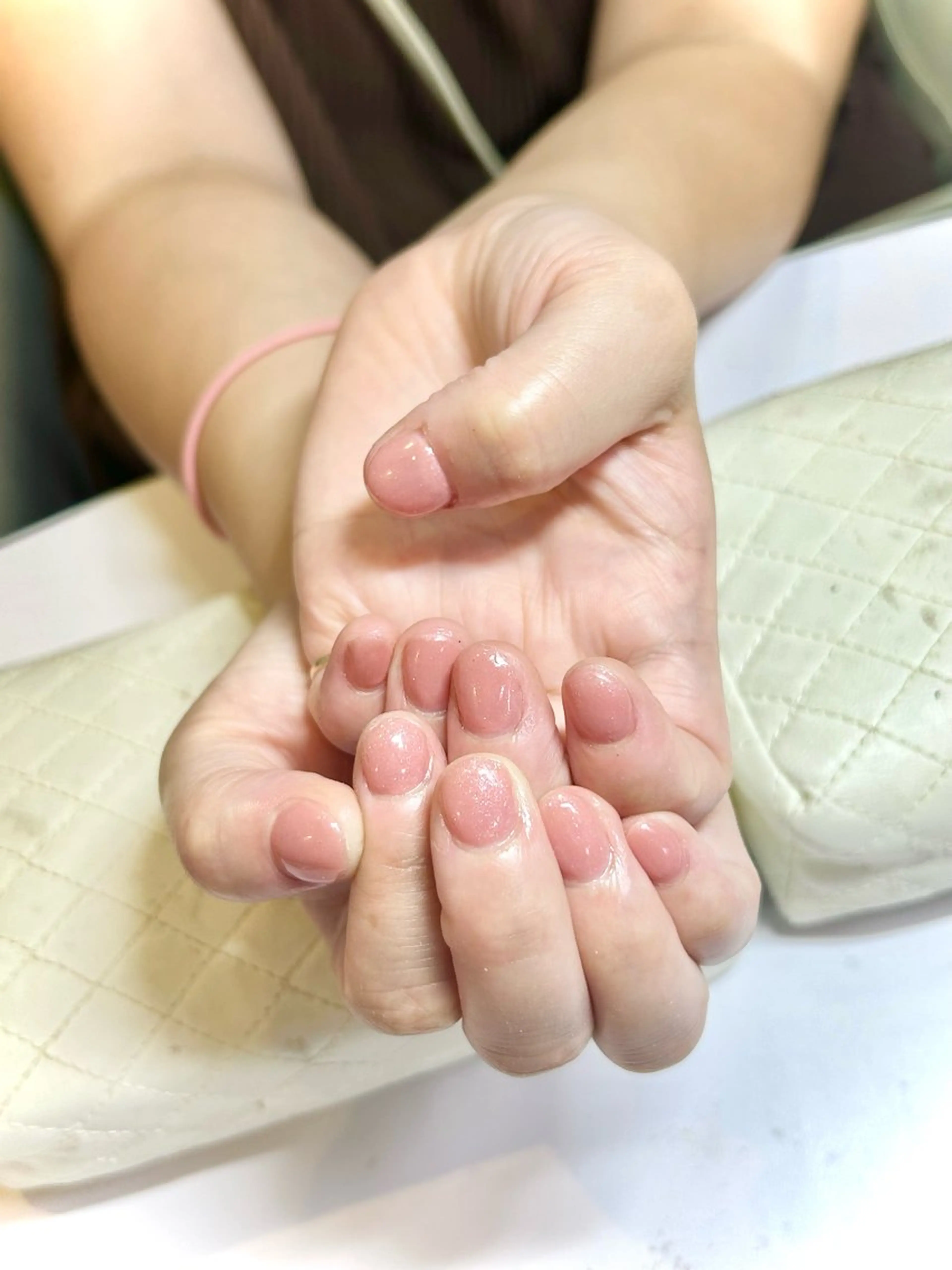 ネイル オフィスネイル ワンカラーネイル ピンク Ito Aiのネイルデザイン