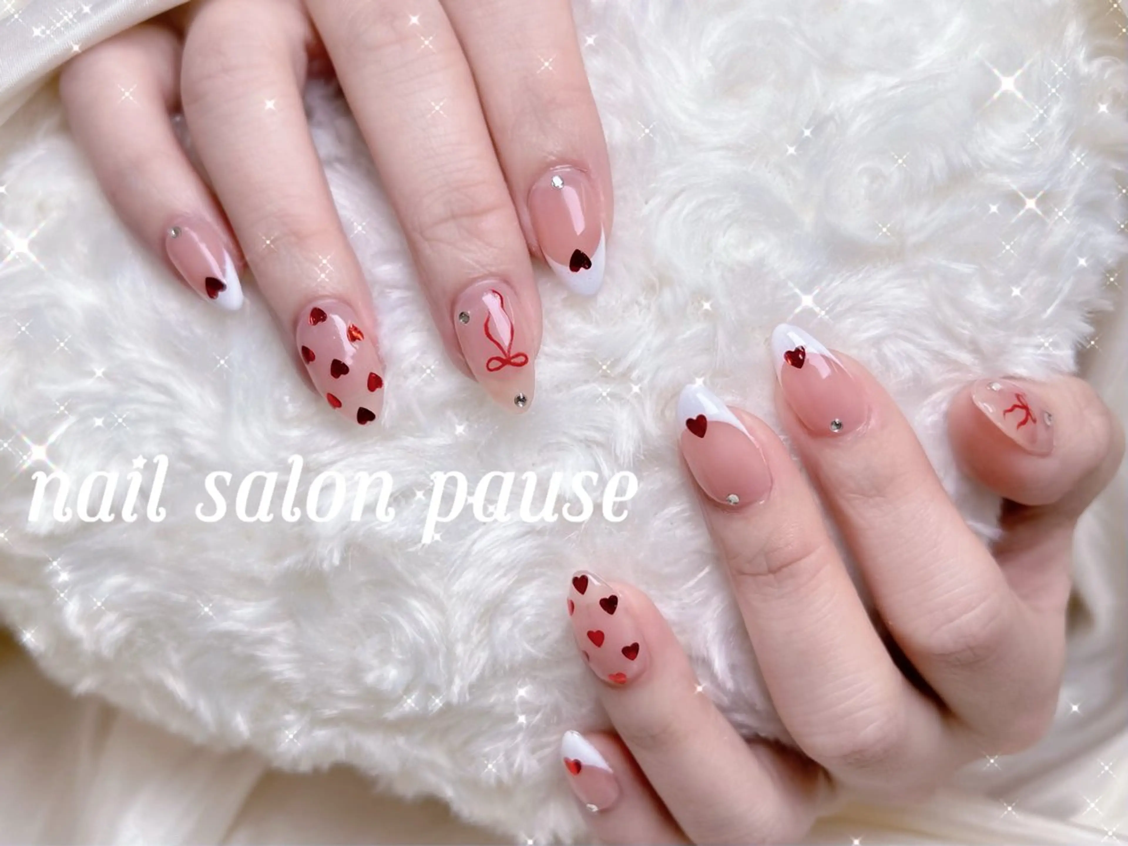 ネイル ハンドネイル ハンドケア nail salon pause✨のネイルデザイン