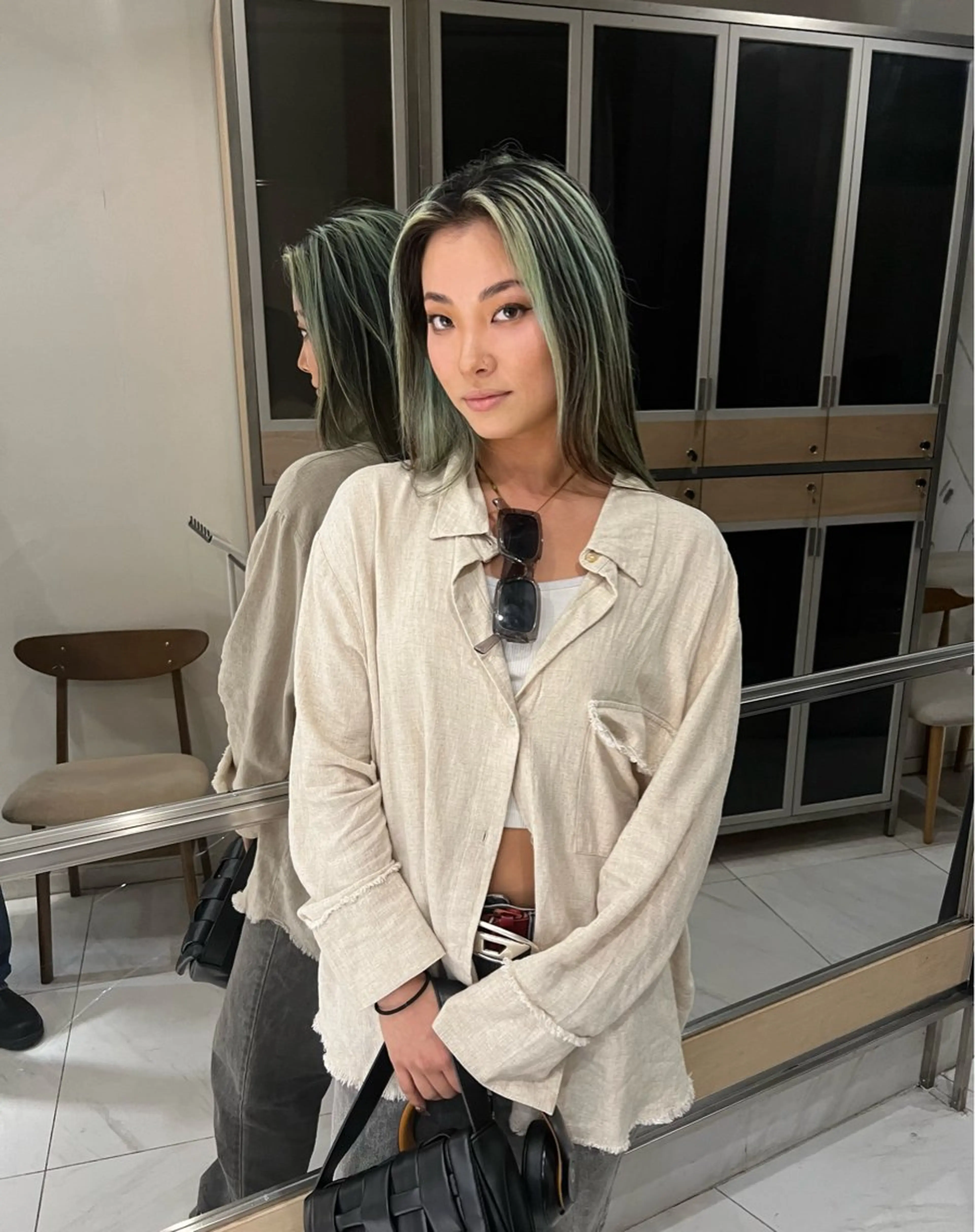 ロング カラー ヘアカラー トリートメント ヘッドスパ ヘアセット ショートカット 🦎Raitoのヘアスタイル