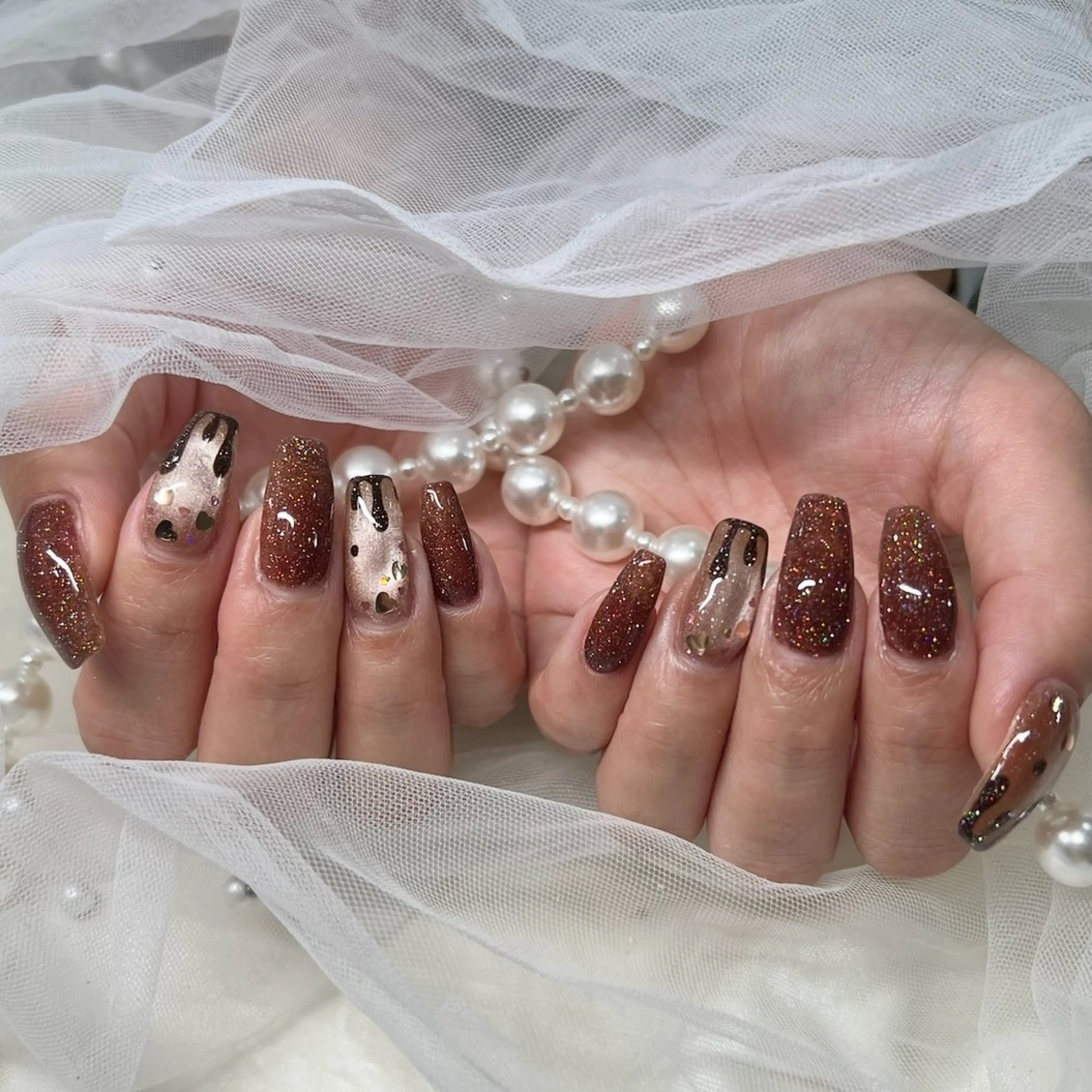 ネイル ハンドネイル joieang京橋店 川瀬のネイルデザイン