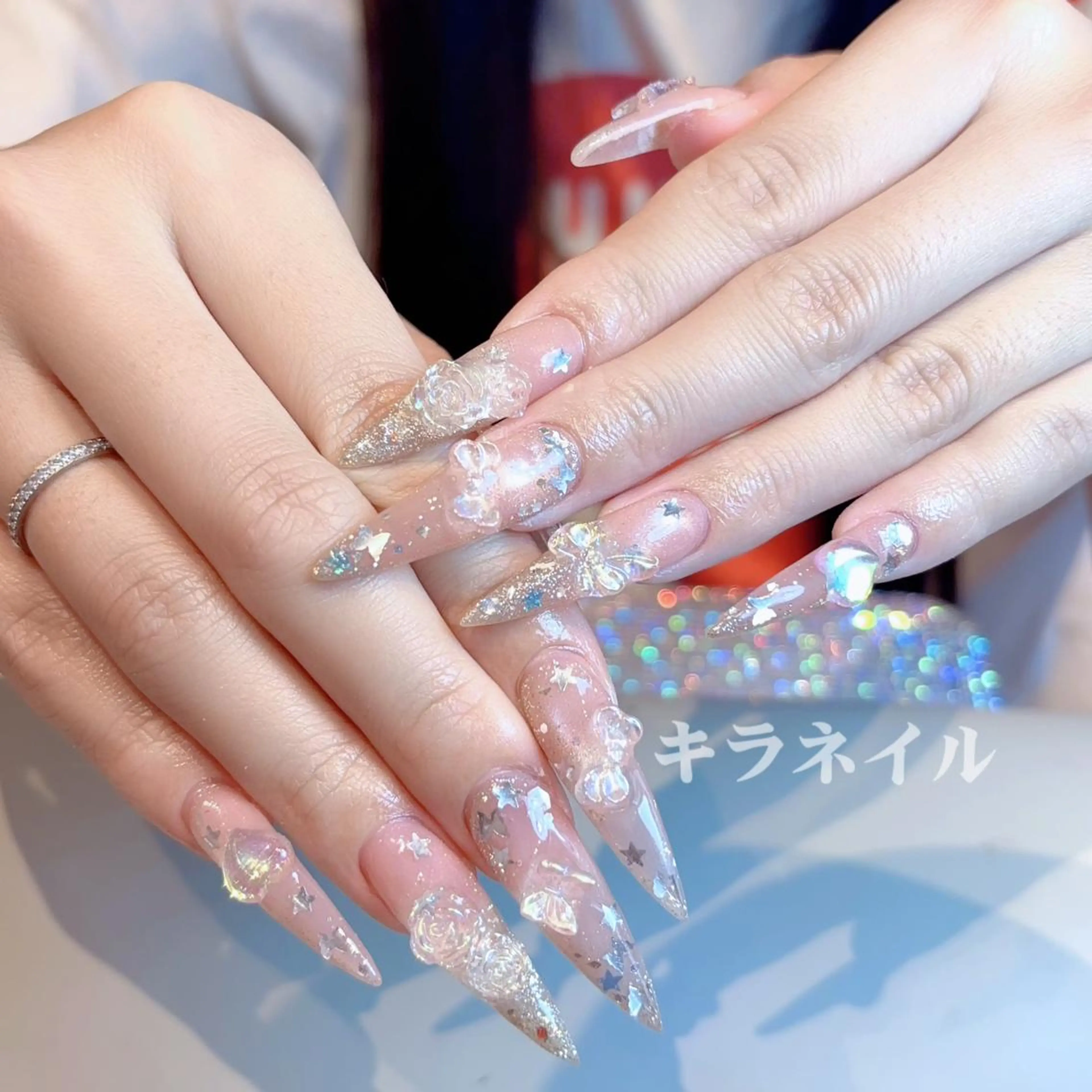 ネイル 🎀パラジェル 美爪🦄Yuzukiのネイルデザイン