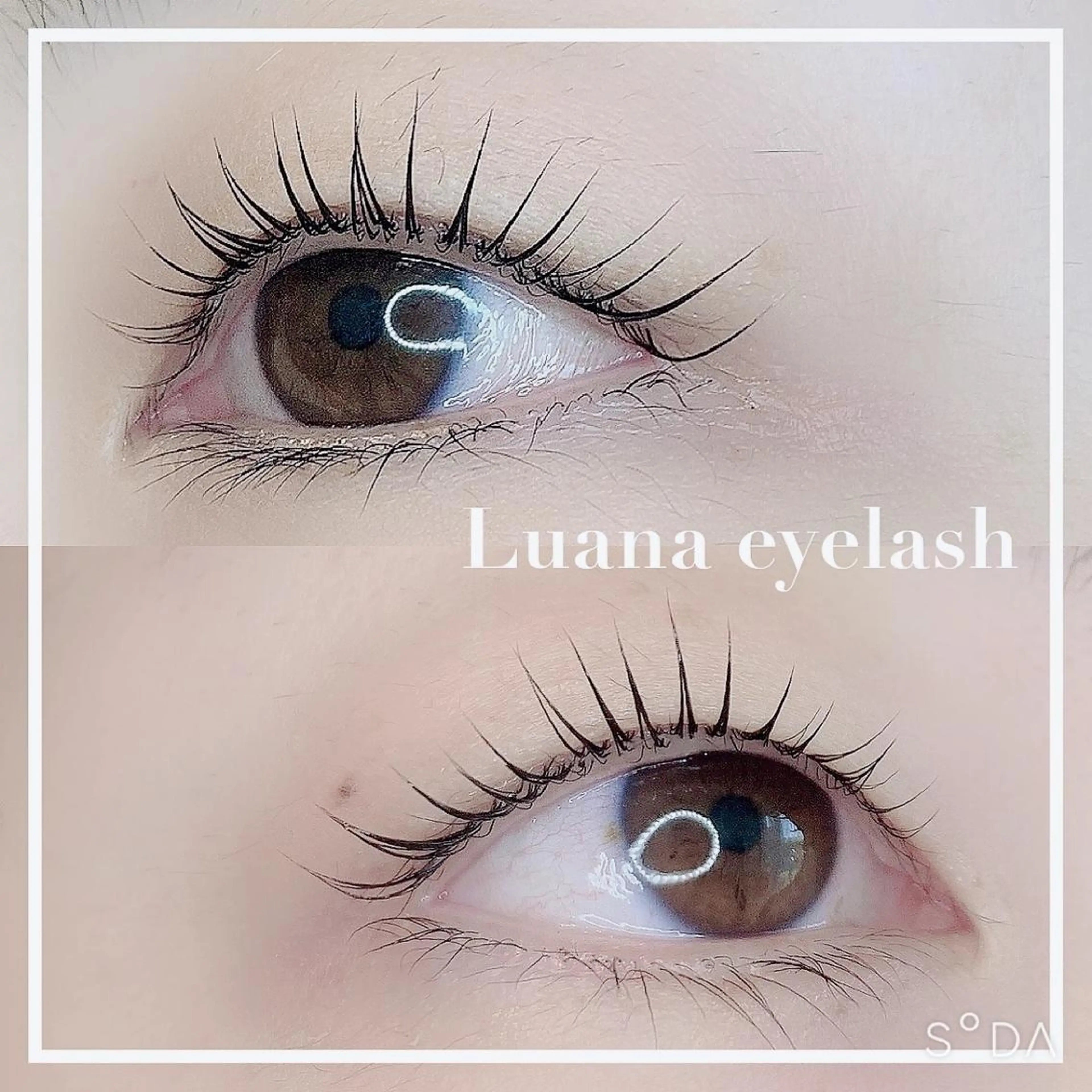 マツエク・マツパ Luana eyelashのマツエク・マツパデザイン