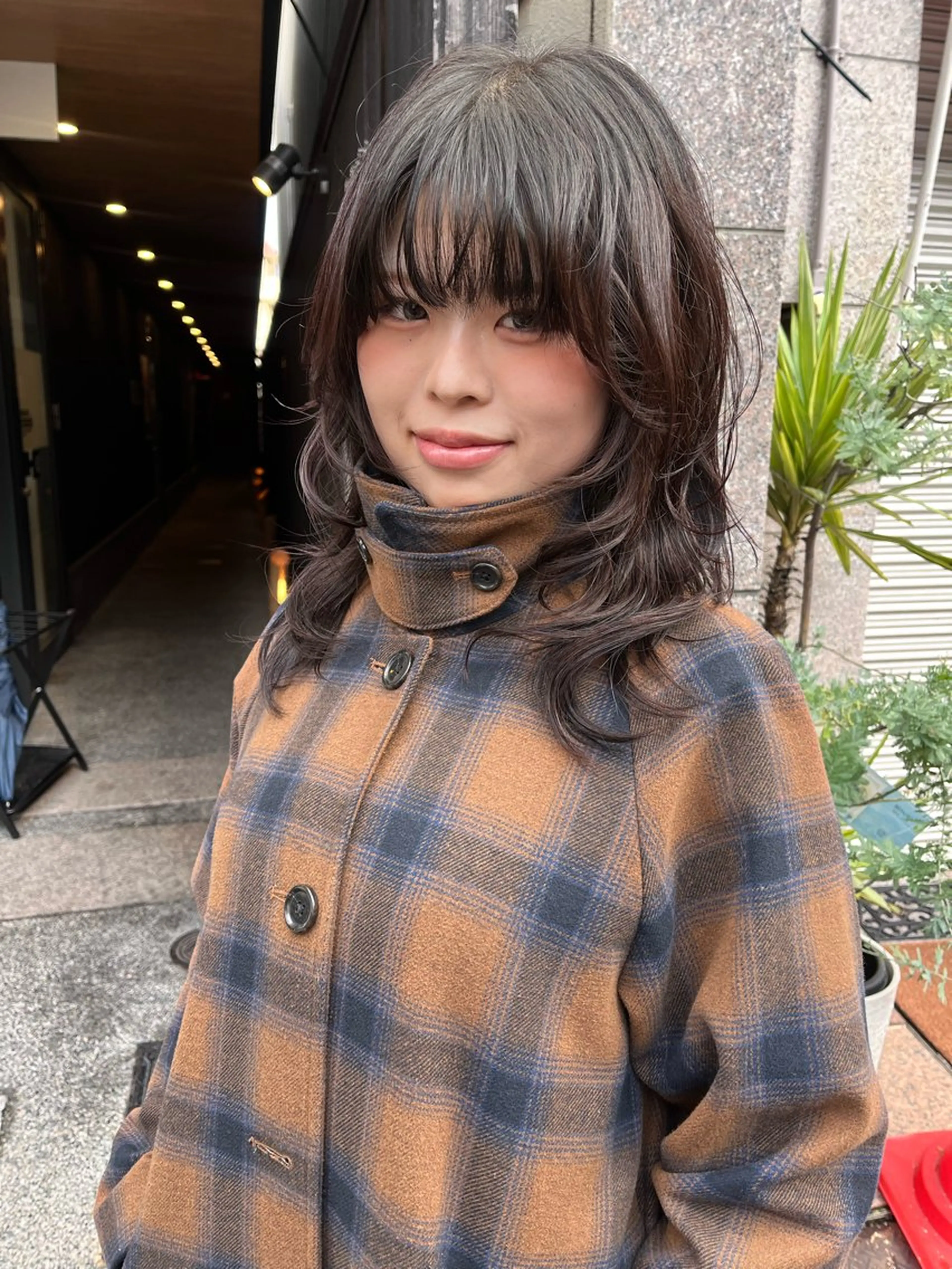 セミロング レイヤーカット レイヤー/暖色/ 髪質改善/永礼芳果のヘアスタイル