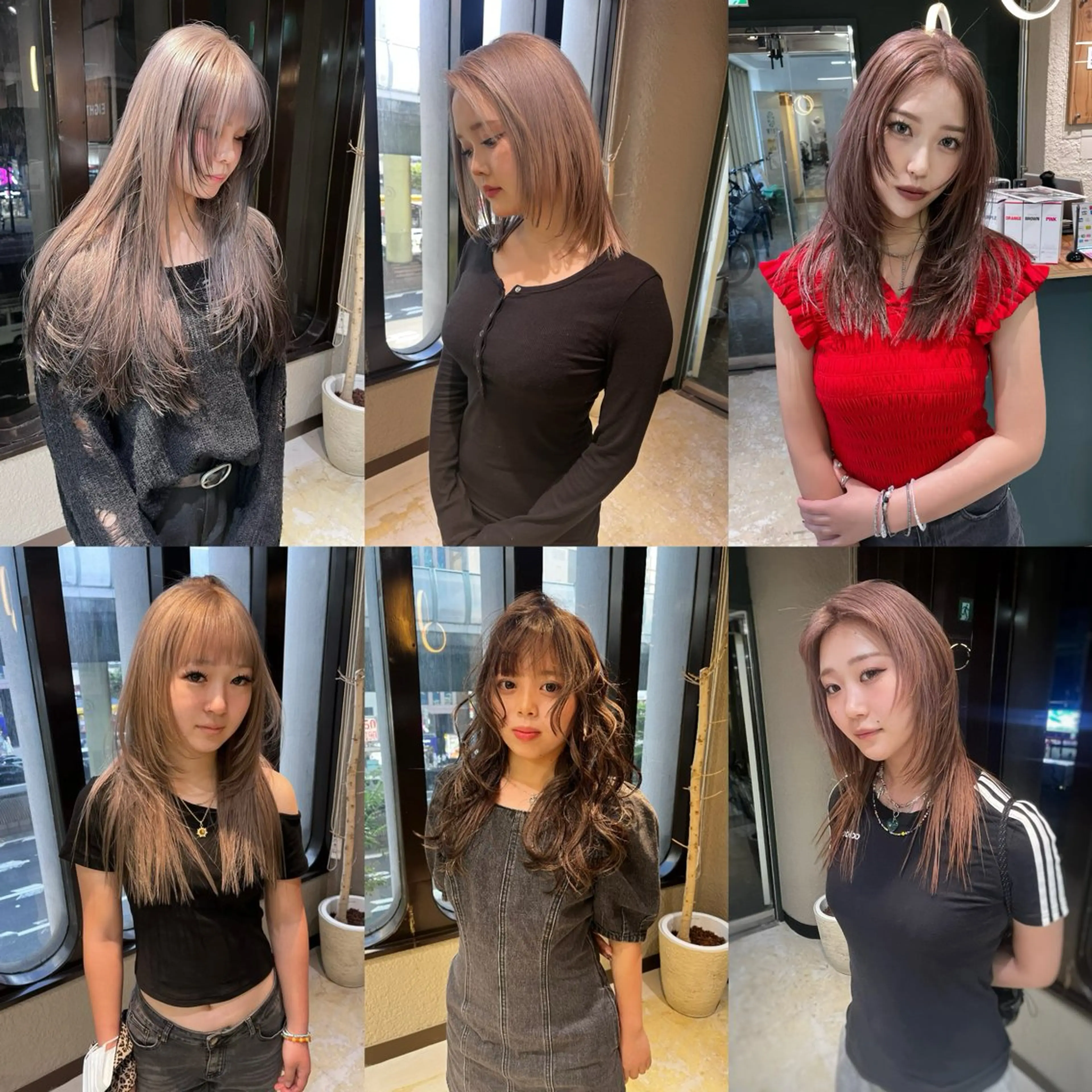 カラー 💖艶ハイトーン美髪 改善💖ケンシンのヘアスタイル