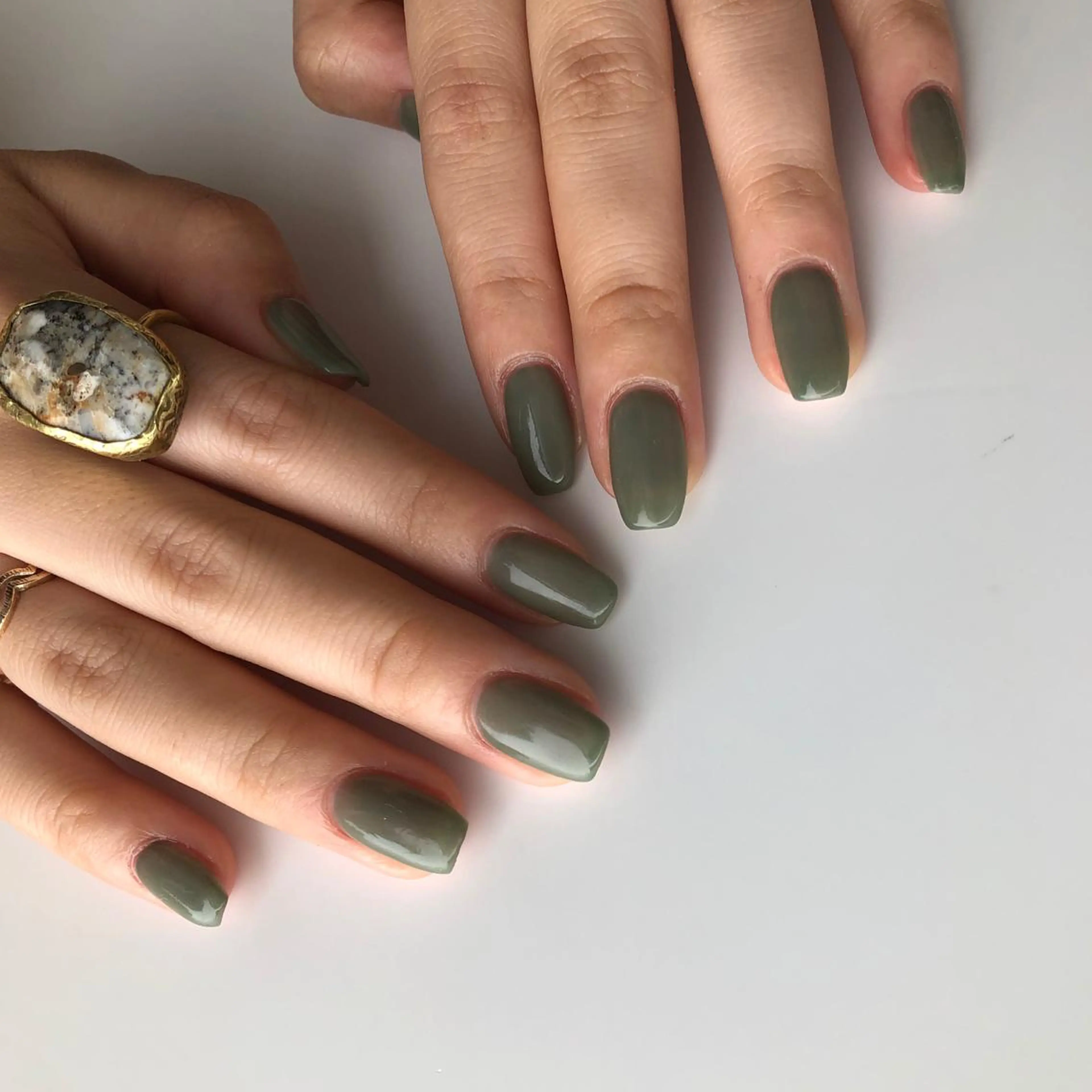 ワンカラー/ラメグラ　浮かないネイル💅オフ追加＋580円の写真