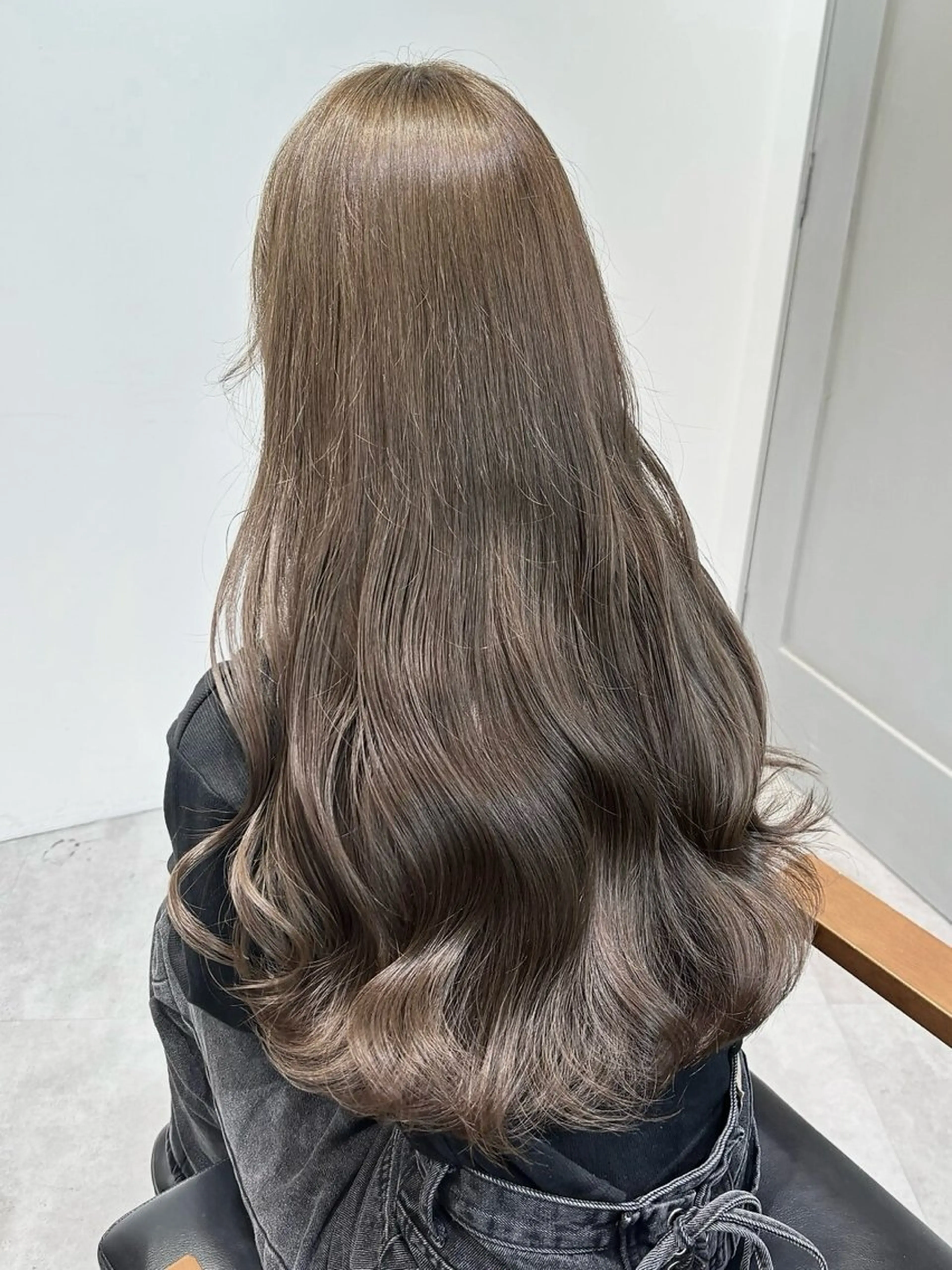 ロング ヘアカラー 艶カラー/髪質改善 サラサ💟のヘアスタイル