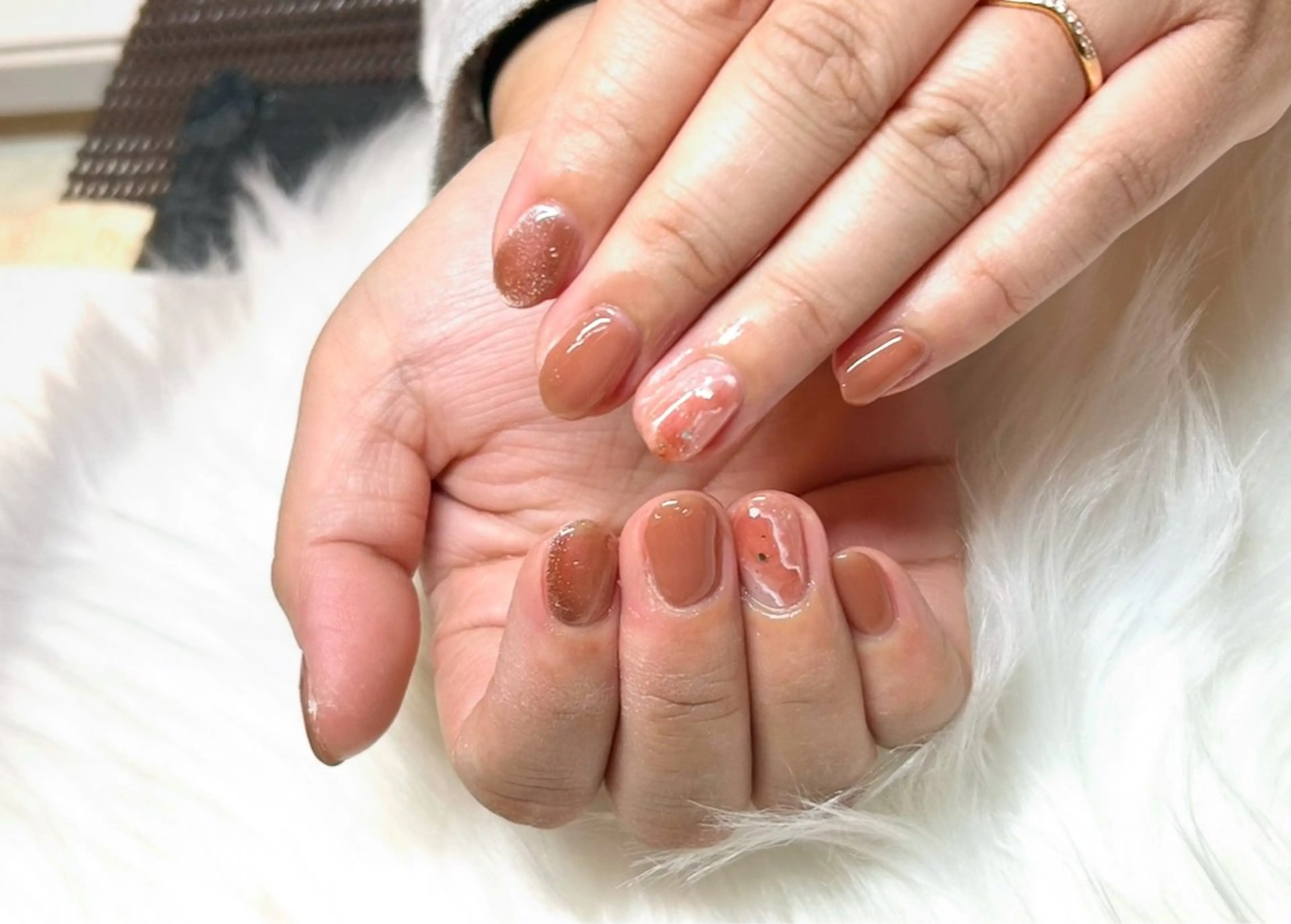 ネイル フレンチネイル ジェルネイル マグネットネイル ミラーネイル 持ち込み 頑張る女性の味方✴︎ M.i nail ♡のネイルデザイン