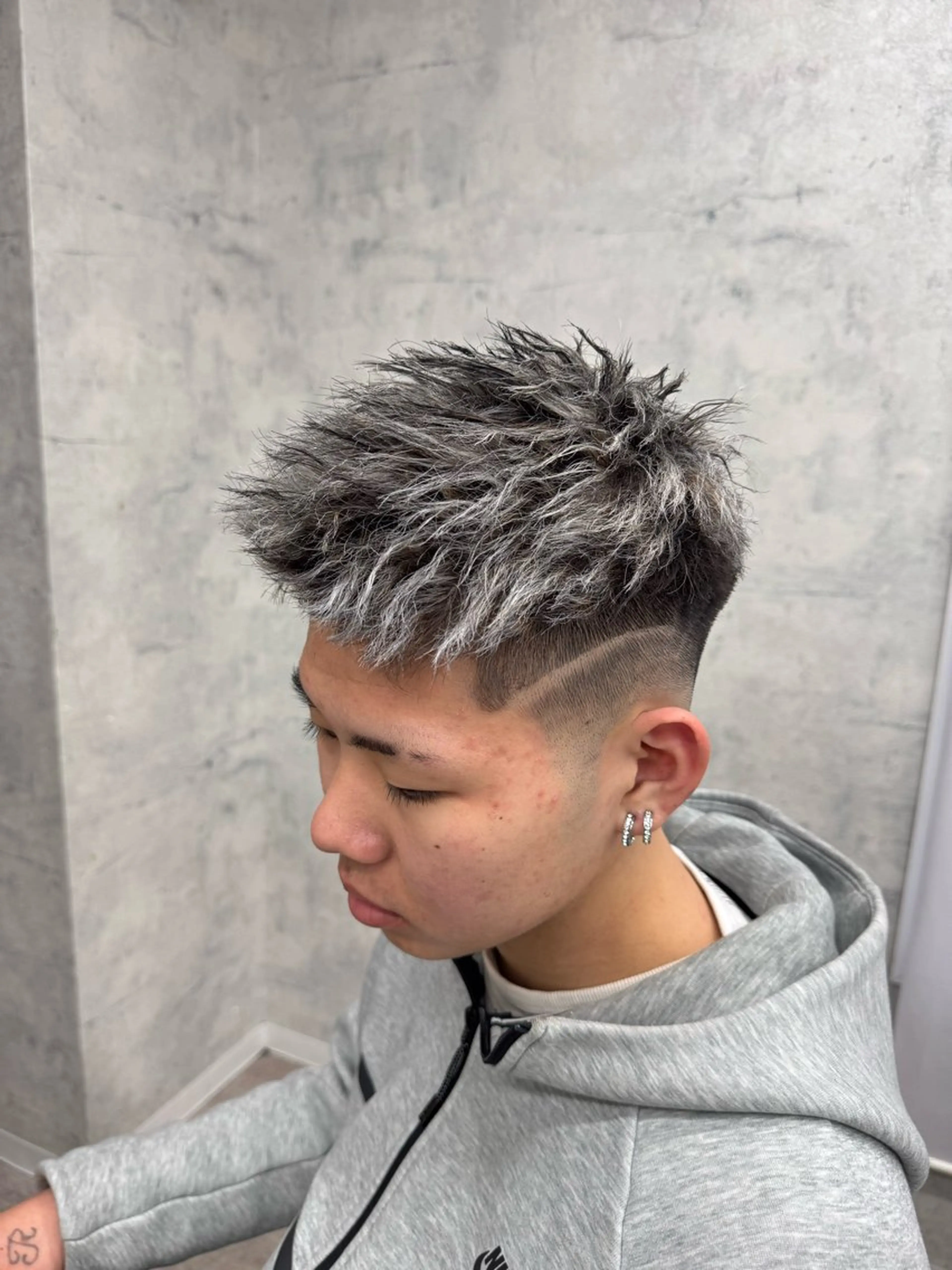 カラー パーマ メンズ カット ヘアカラー パーマ メンズ/パーマ KAZUKIのヘアスタイル