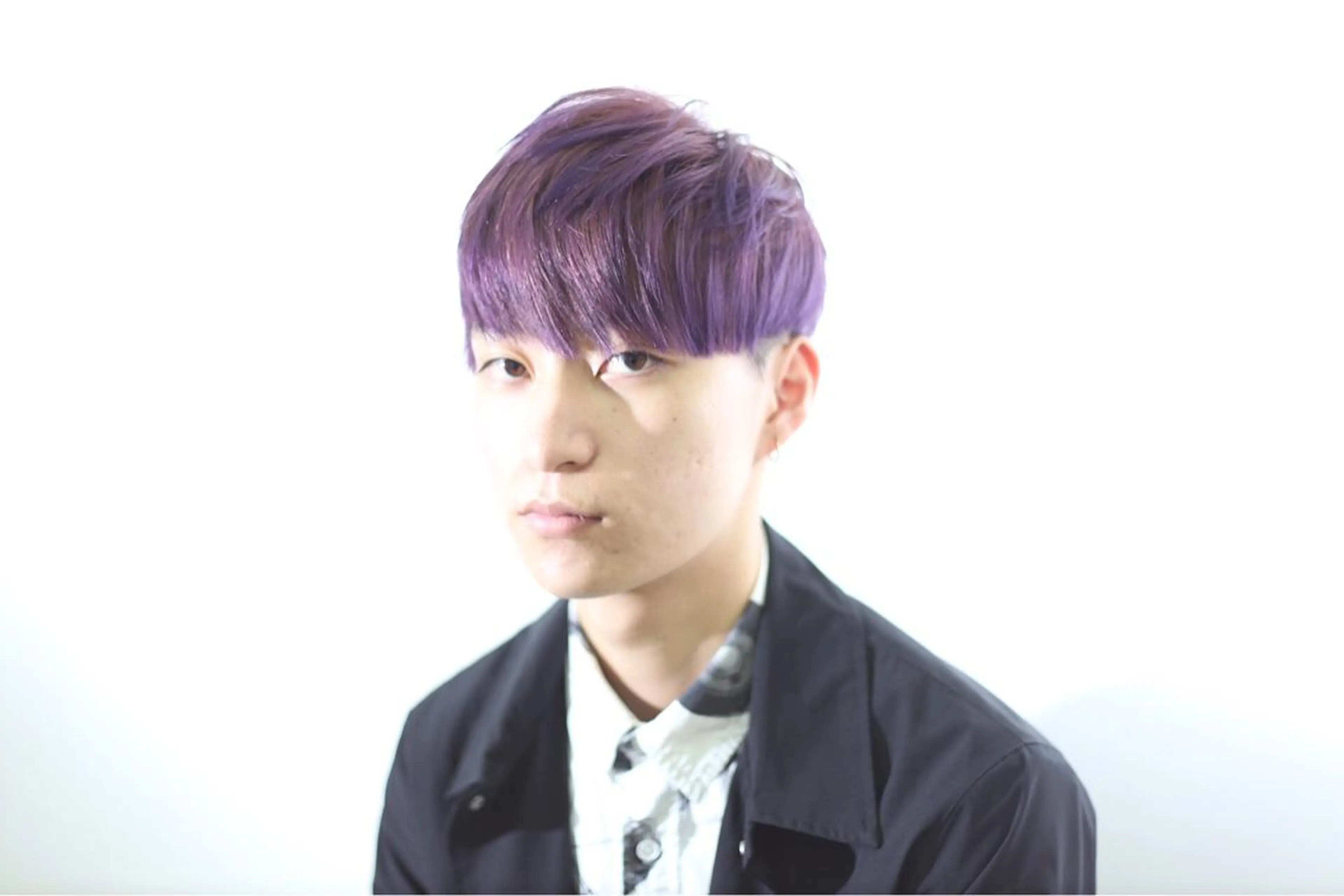 ショート カラー メンズ 難波/心斎橋/ボブ/ 髪質改善/ハイトーンのヘアスタイル