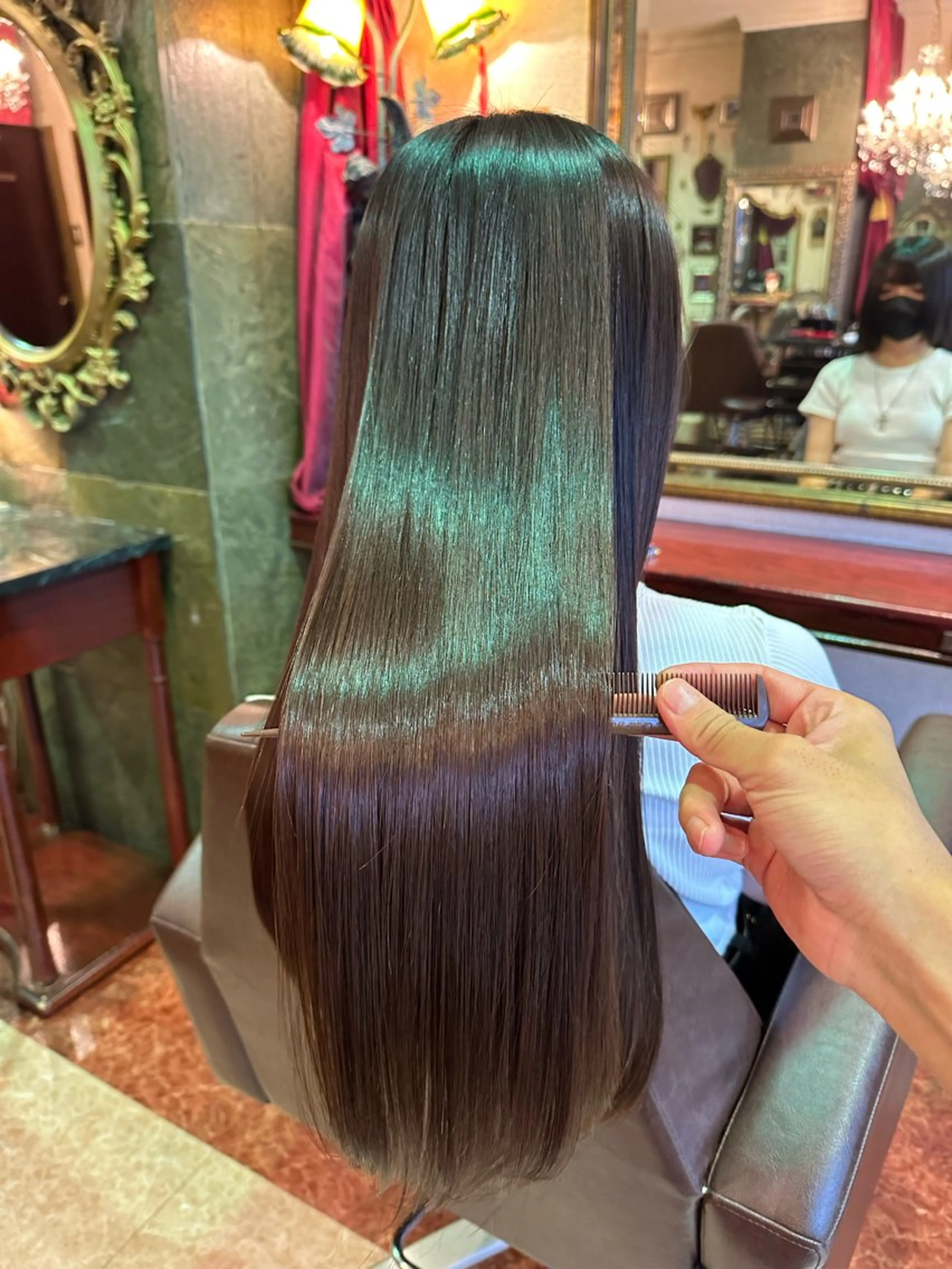 ロング 髪質改善 トリートメント 酸熱トリートメント トリートメント 【美髪矯正 /髪質改善】RINのヘアスタイル