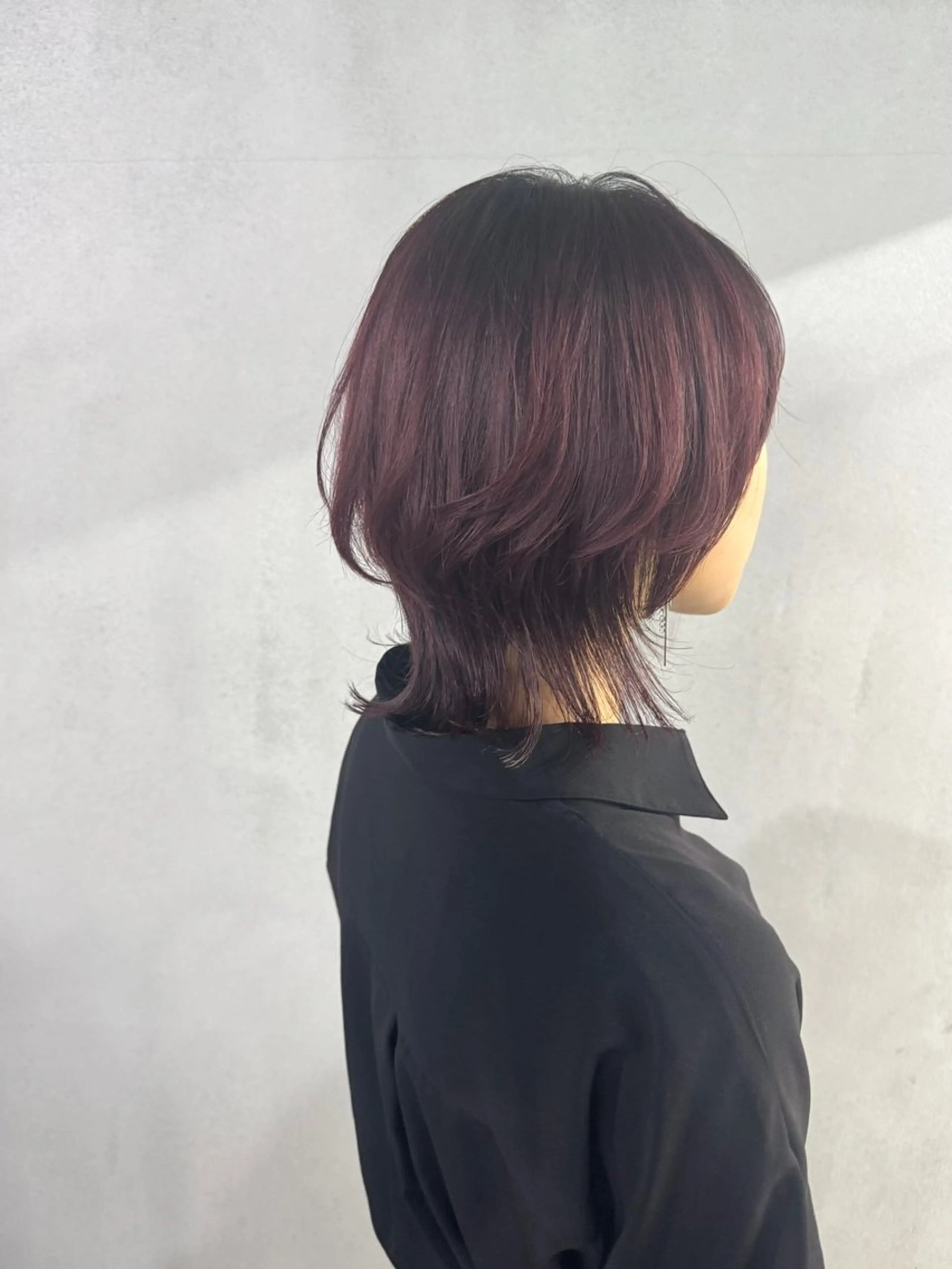 ショート ヘアアレンジ ボブ ウルフカット ウルフボブ カット #tag 佐藤璃美のヘアスタイル