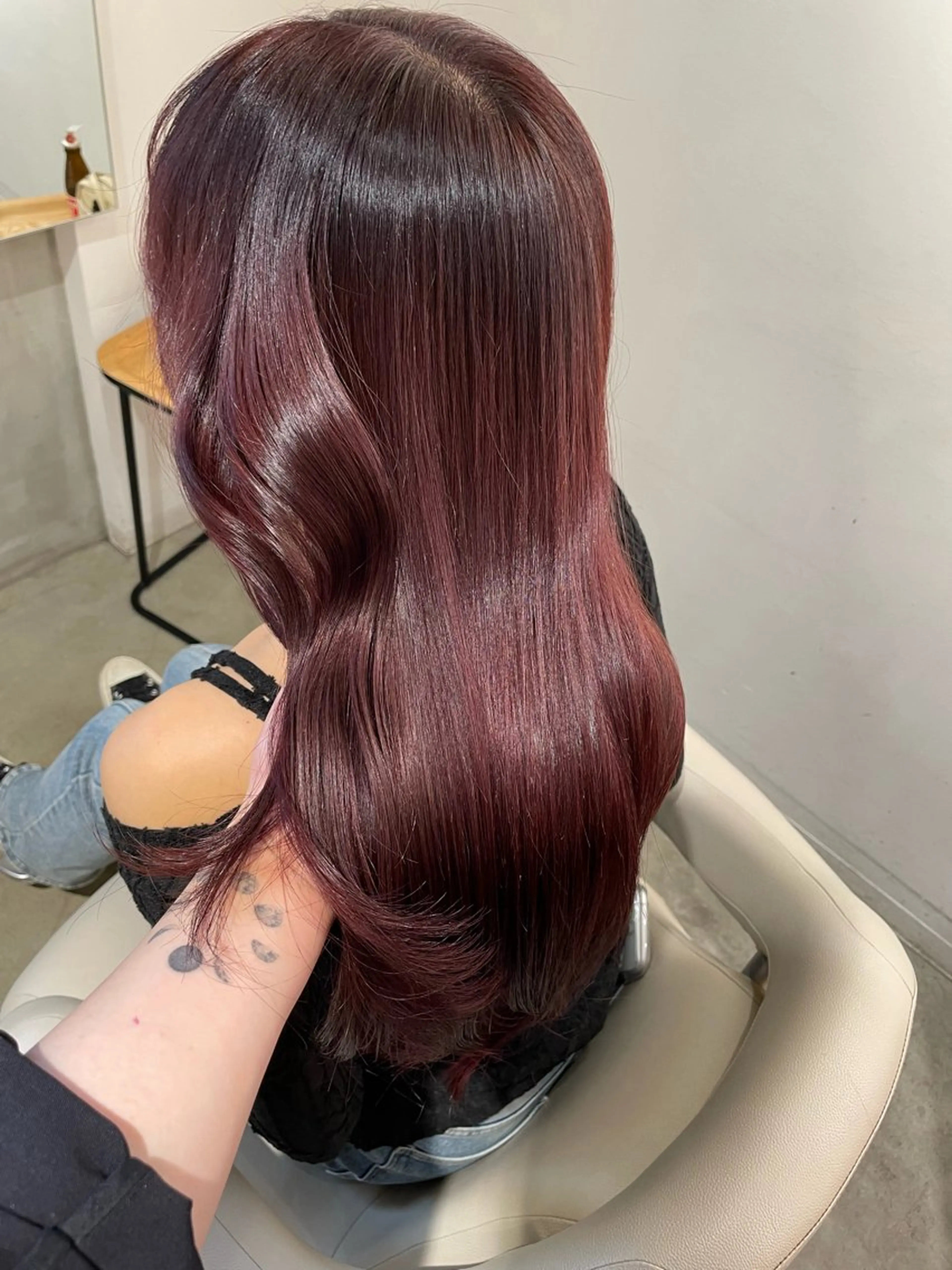 カラー 🍃marina🍃 韓国ヘア/Aujuaのヘアスタイル