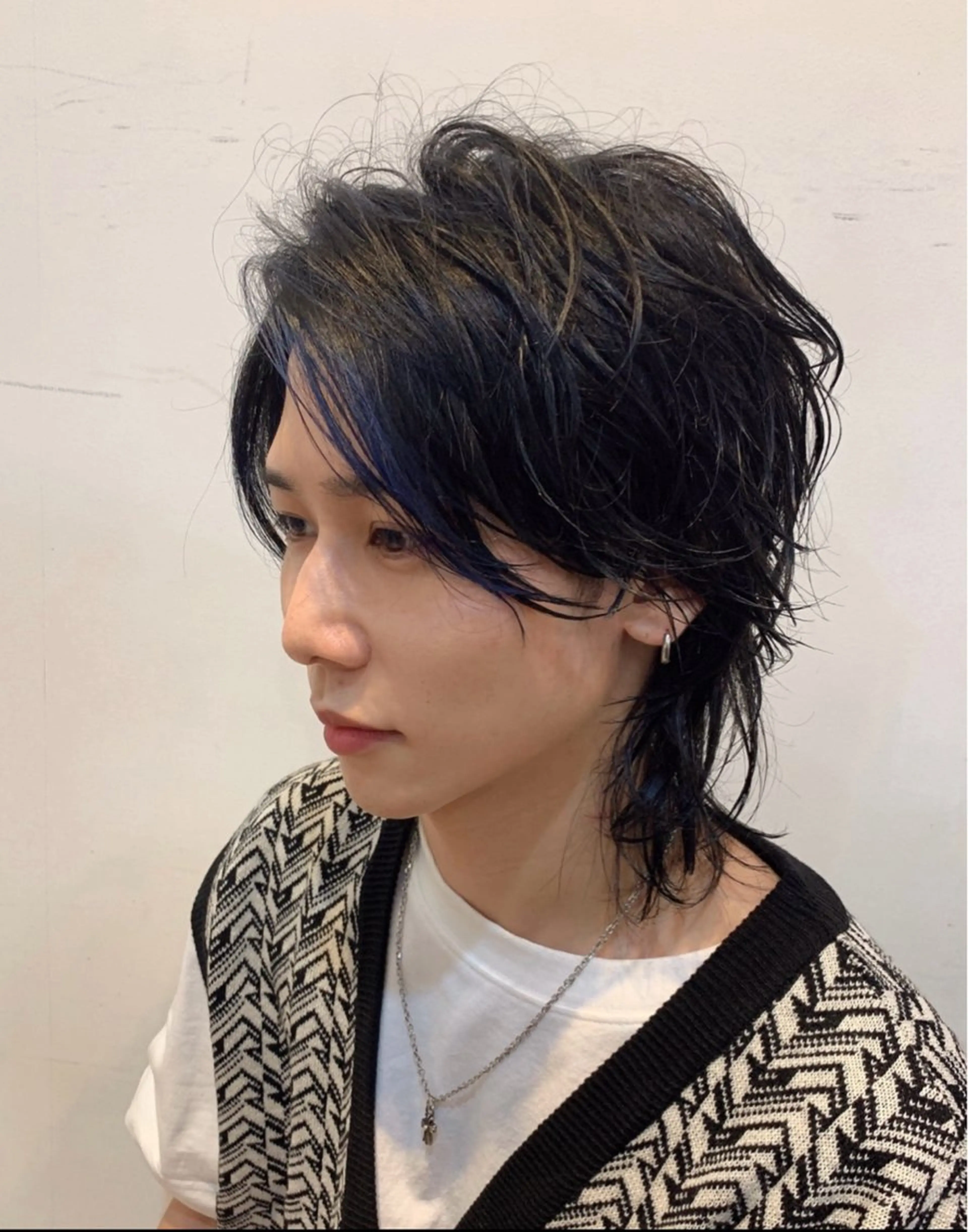 ショート カラー メンズ [渋谷美容師] 玲弥のヘアスタイル