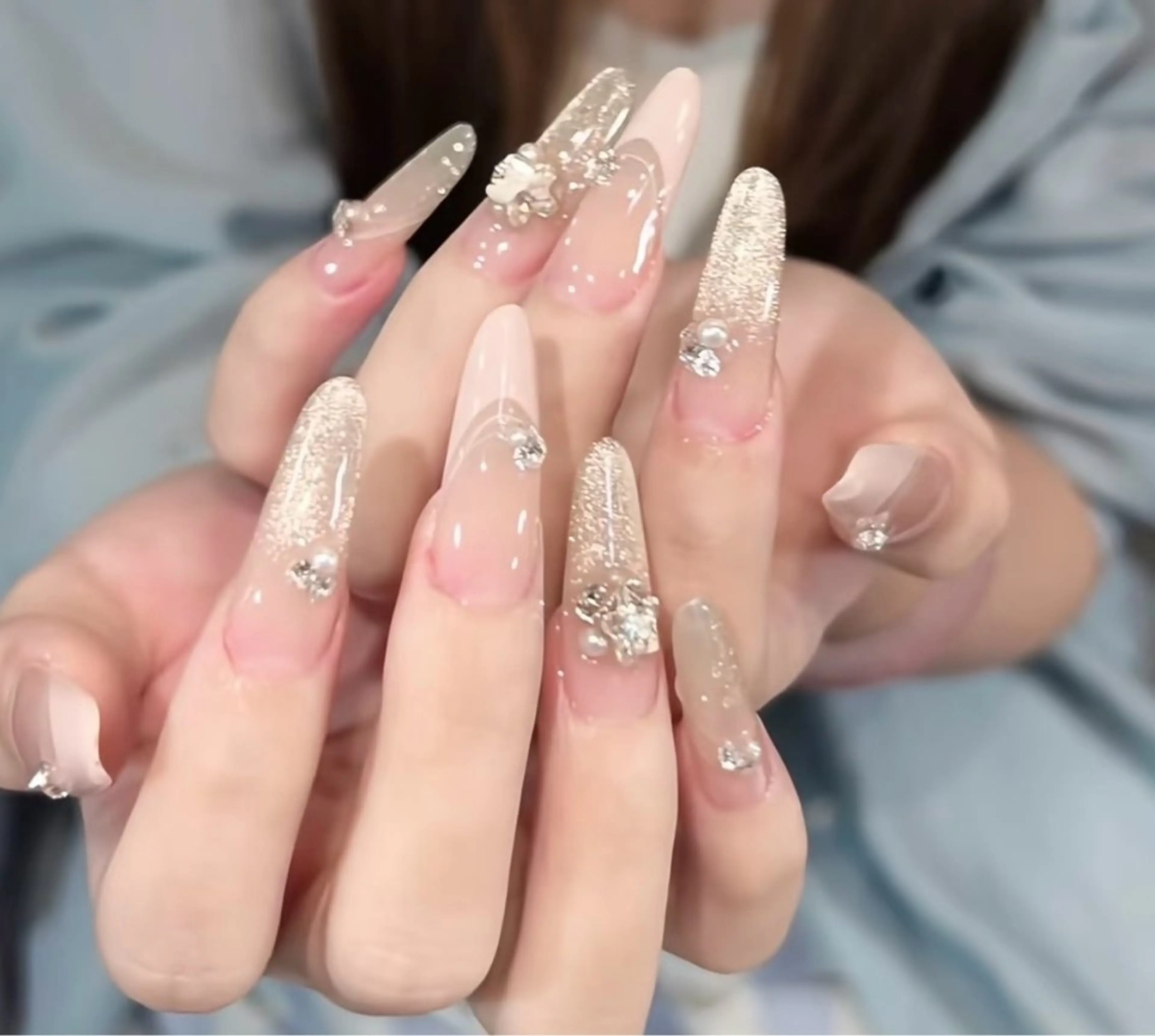 ネイル ハンドネイル リセス 高田馬場💎のネイルデザイン