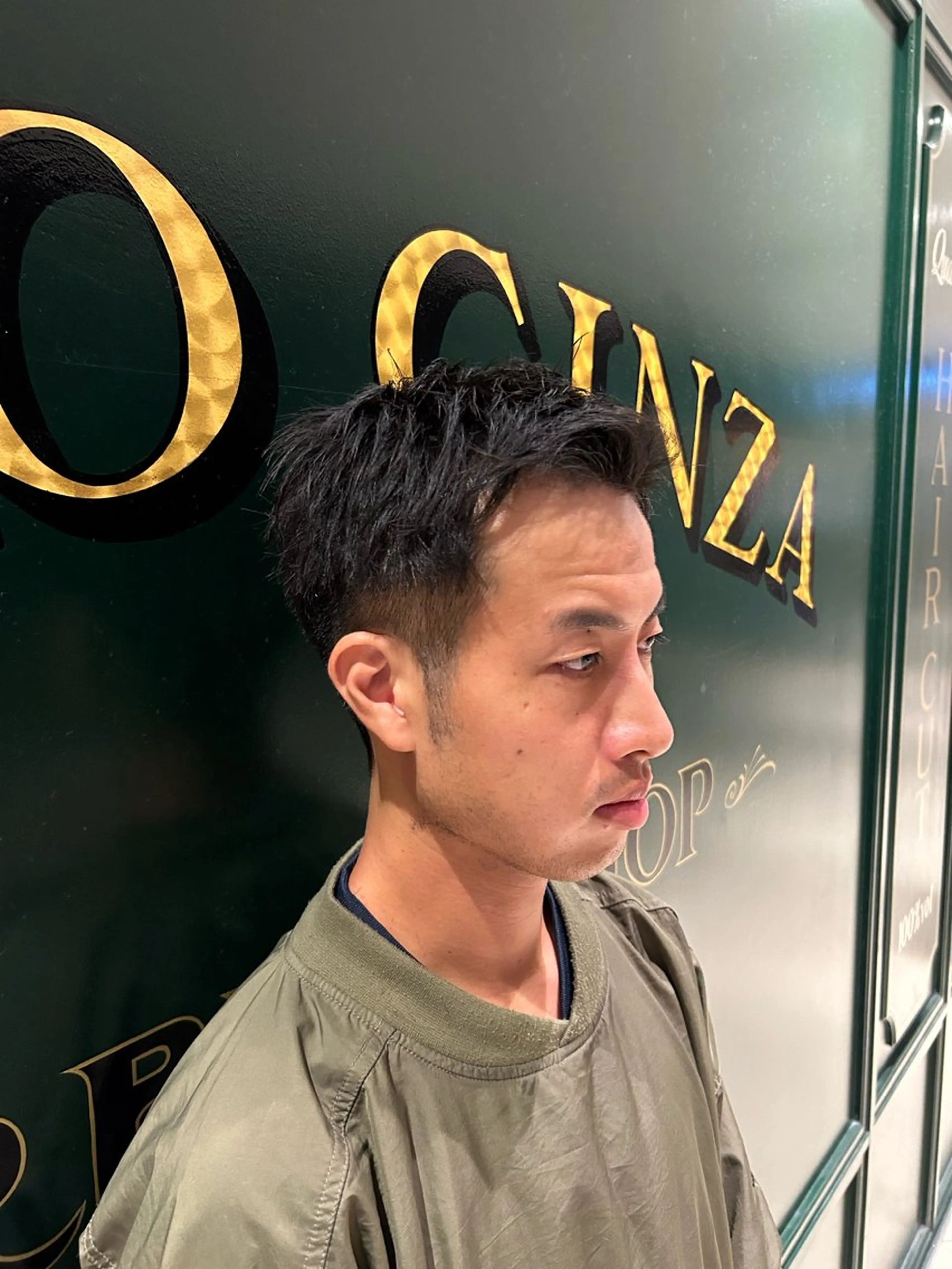メンズ HIRO GINZA BARBER SHOP 名古屋本店【ヒロギンザ バーバーショップ】所属・ヒロ銀座牛山 友晴のヘアスタイル