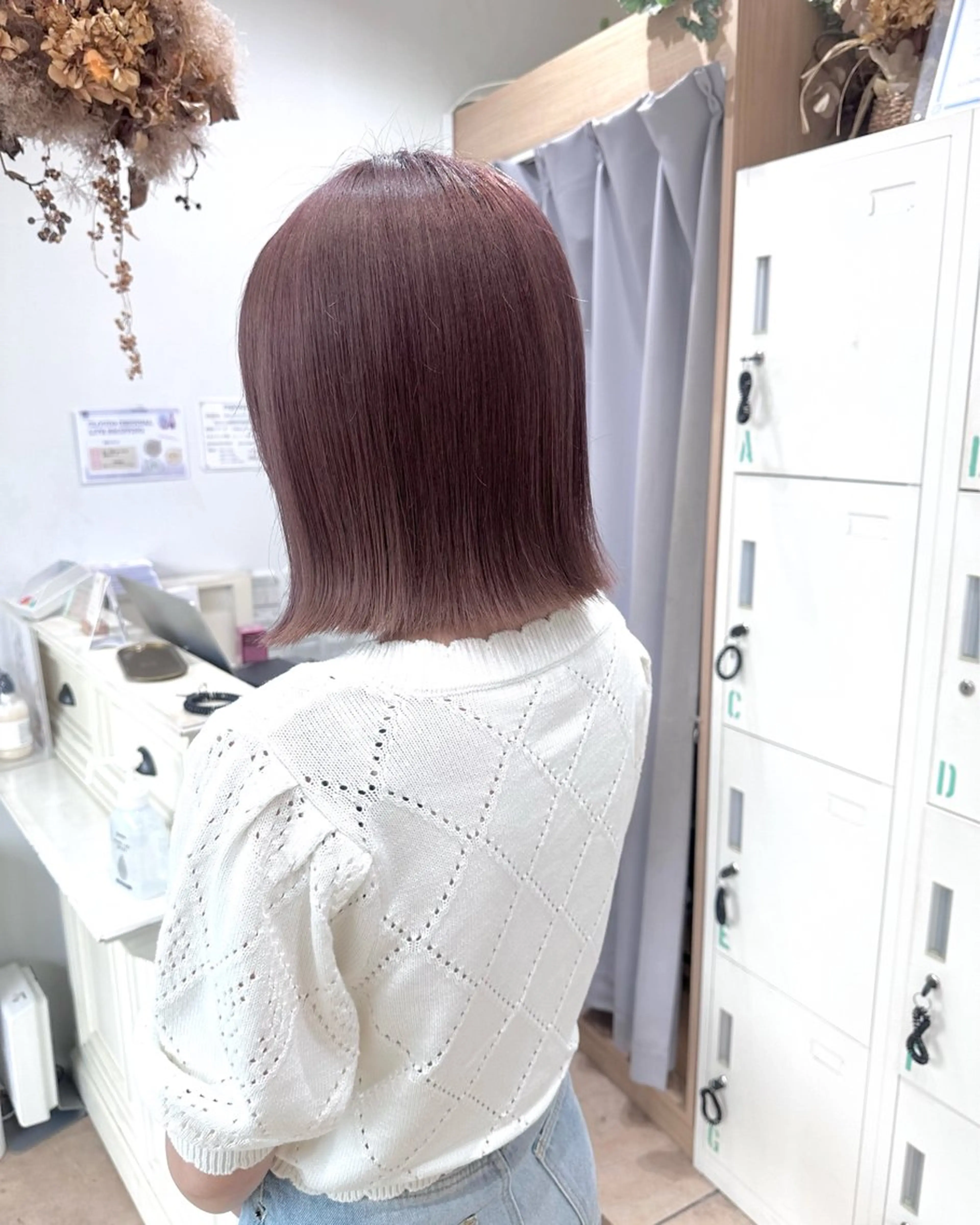 ミディアム i muのヘアスタイル